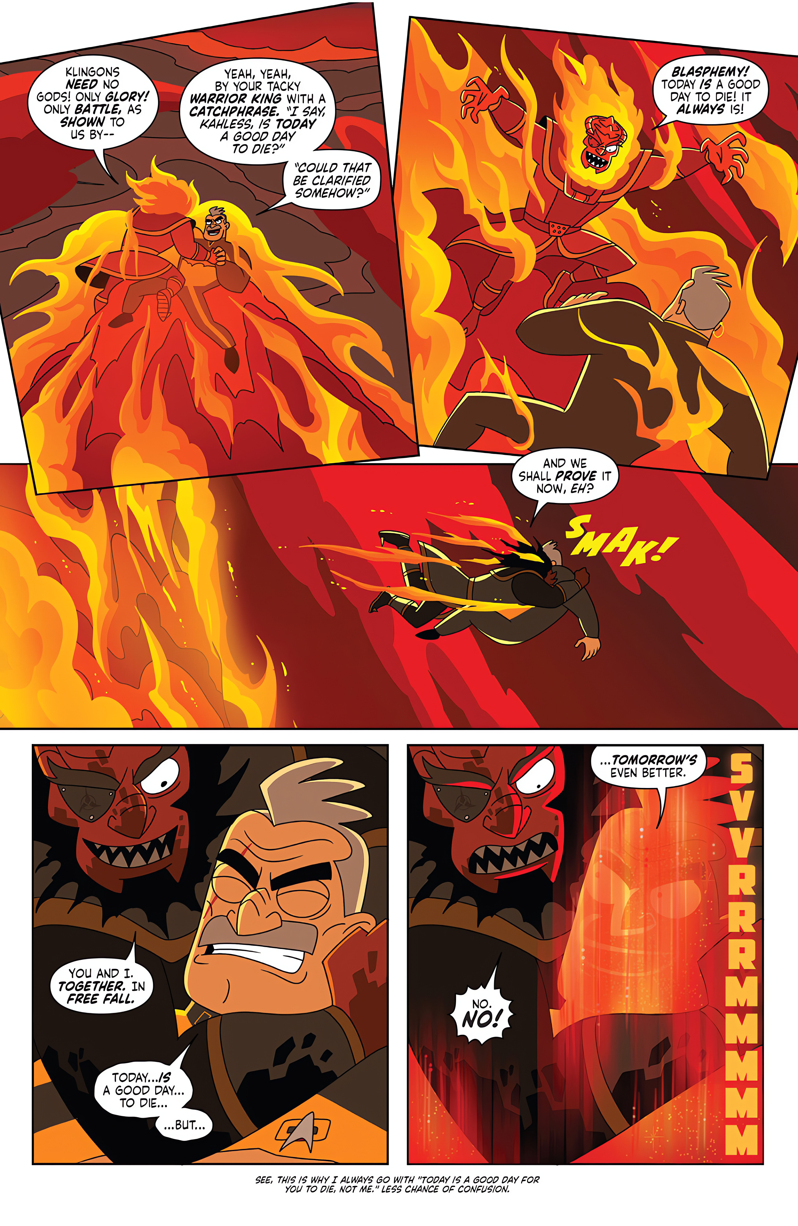 Read online Star Trek: Day of Blood – Shax’s Best Day comic -  Issue # Full - 23
