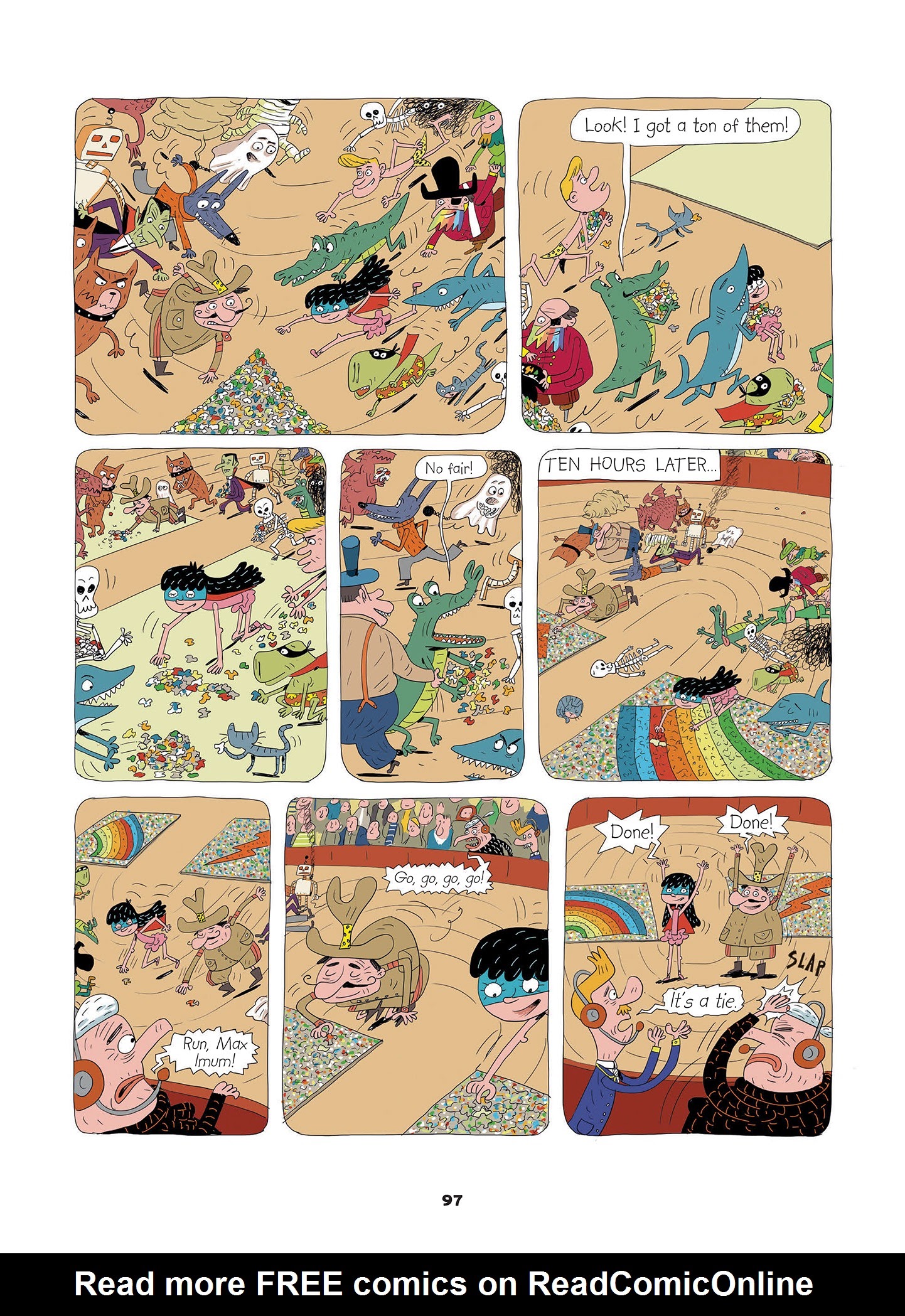 Read online Lola's Super Club comic -  Issue # TPB 2 - 99