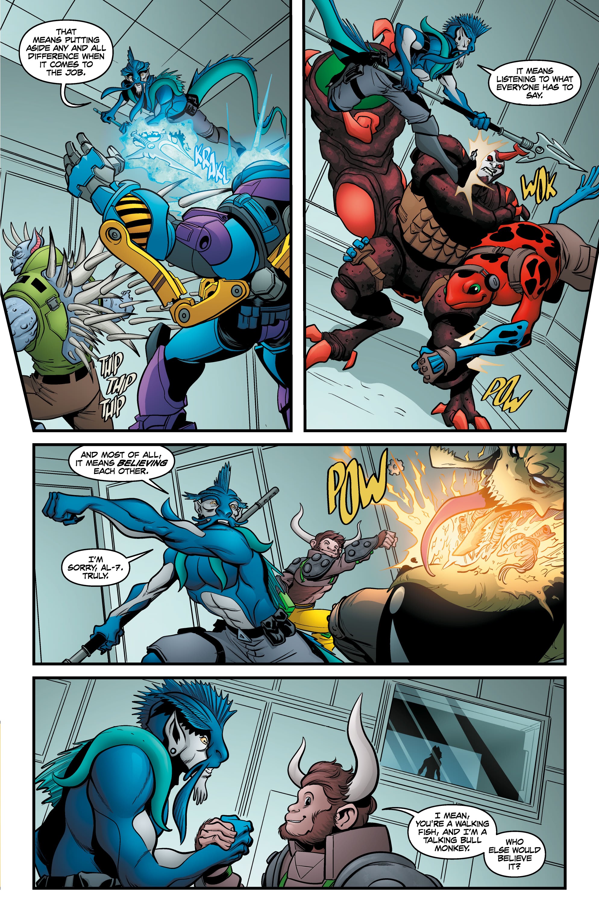 Read online Alter Nation: They Hide Hybrids comic -  Issue # TPB - 51