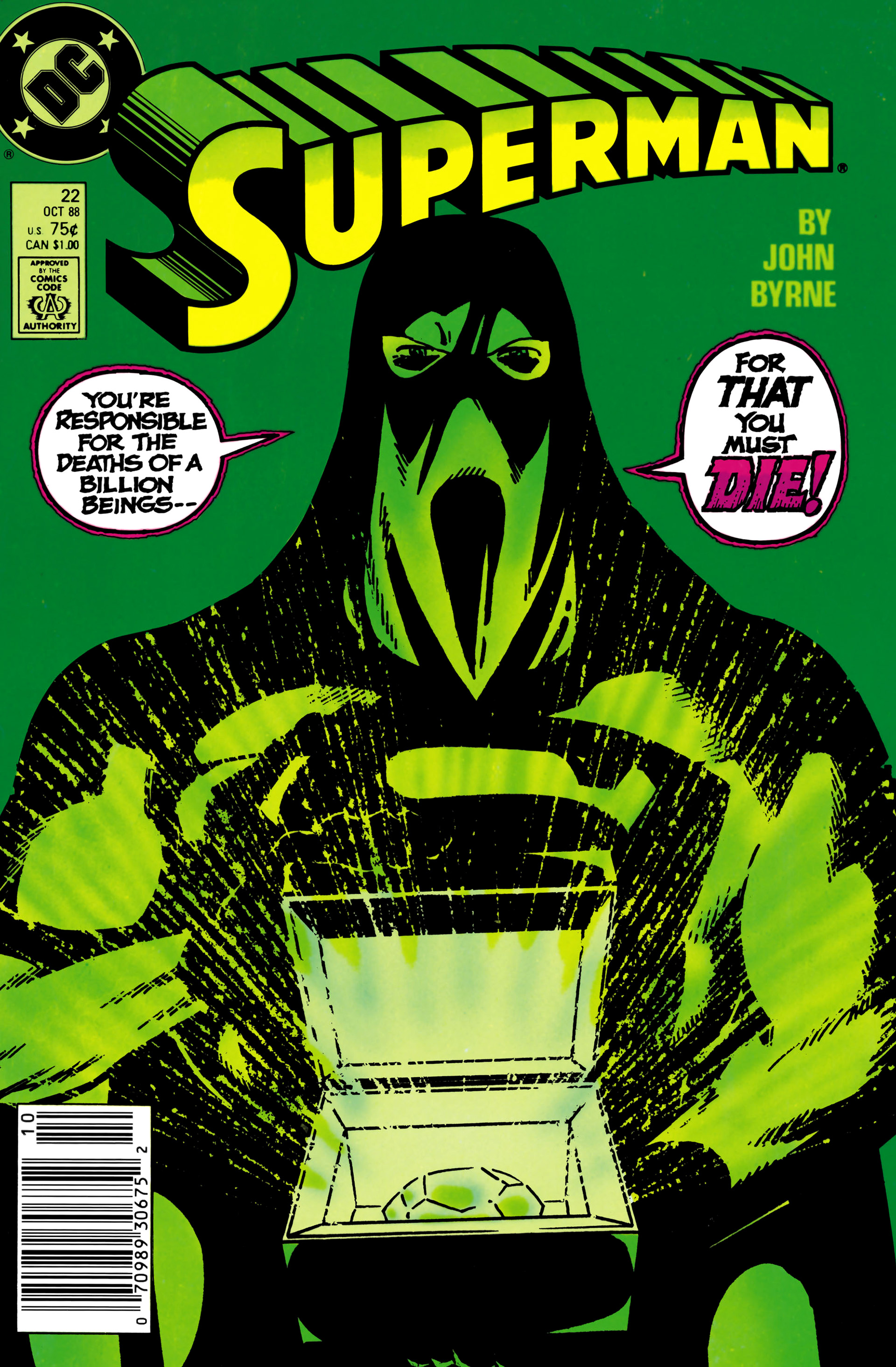 Read online Superman (1987) comic -  Issue #22 - 1