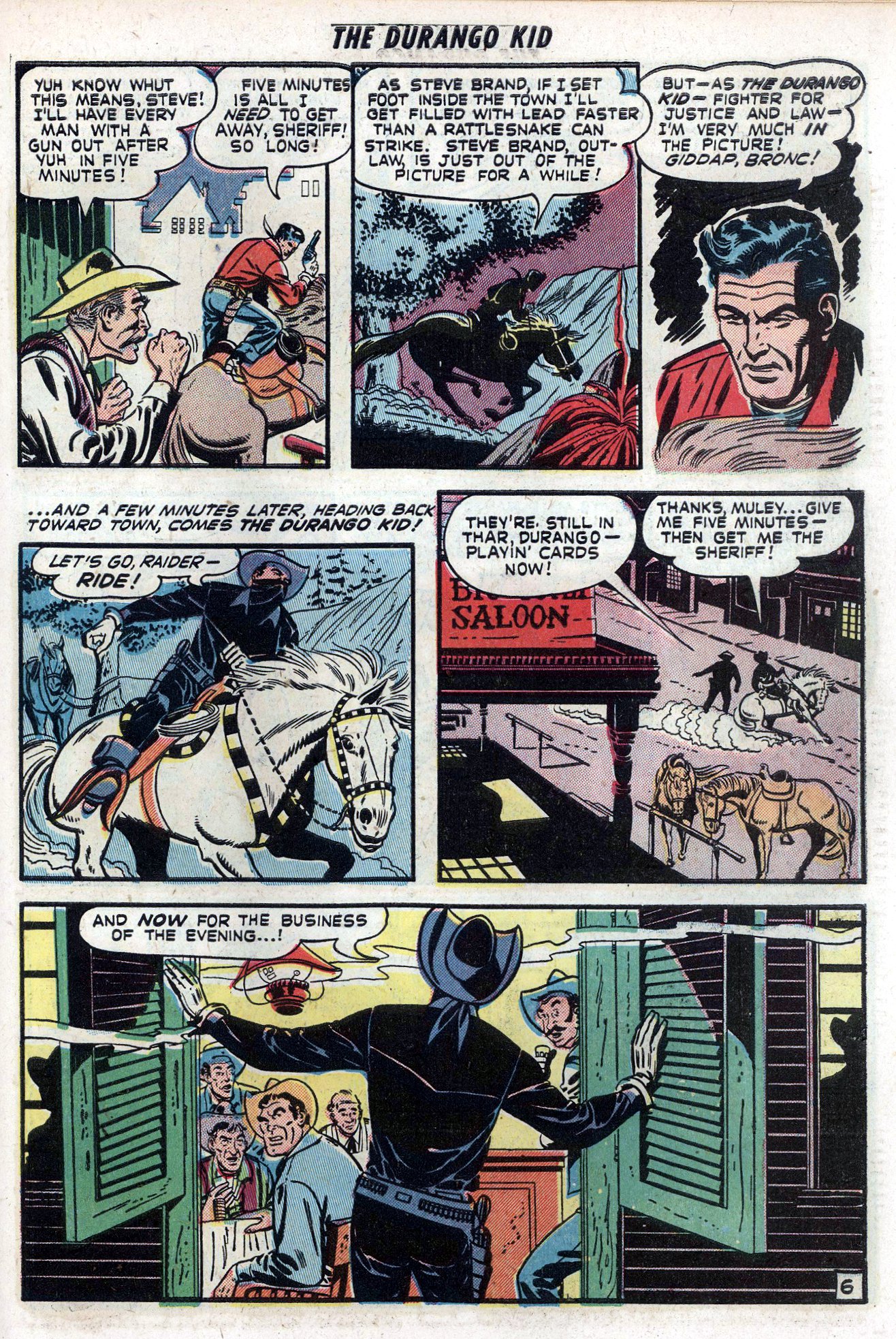 Read online Charles Starrett as The Durango Kid comic -  Issue #11 - 31
