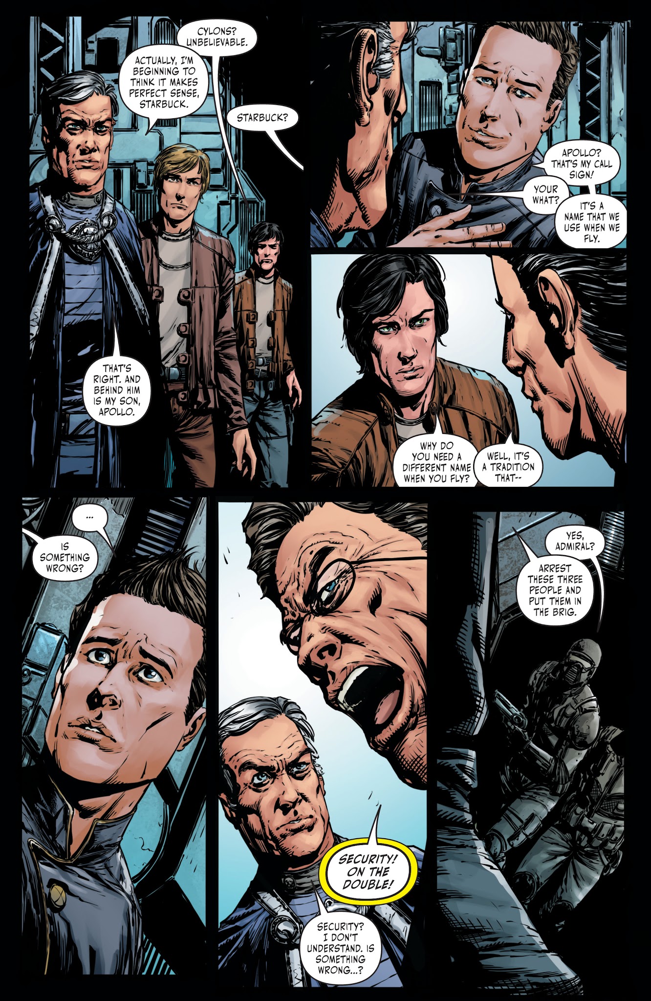 Read online Battlestar Galactica BSG vs. BSG comic -  Issue #2 - 12