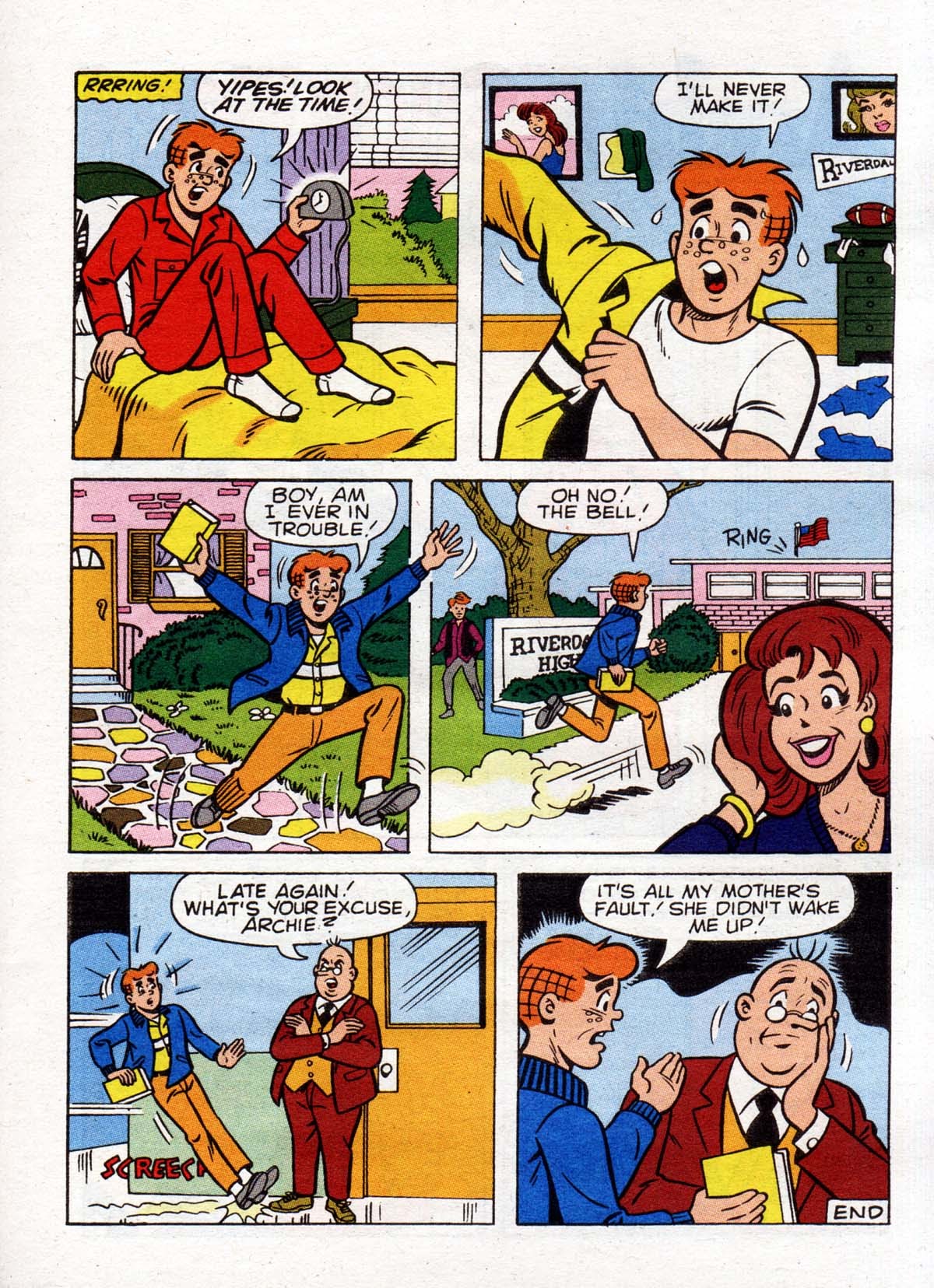 Read online Archie's Double Digest Magazine comic -  Issue #140 - 143