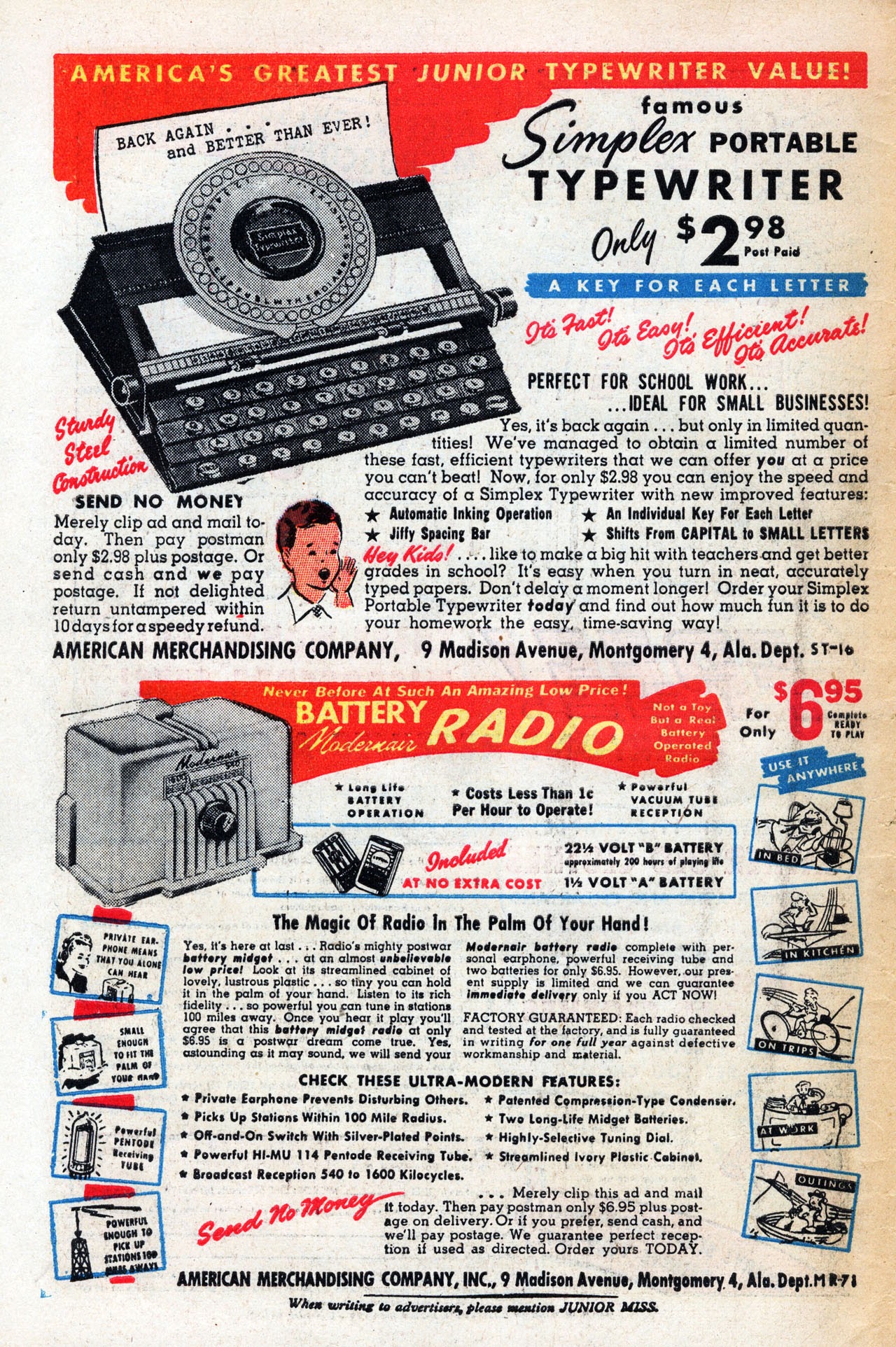 Read online Junior Miss (1947) comic -  Issue #30 - 47