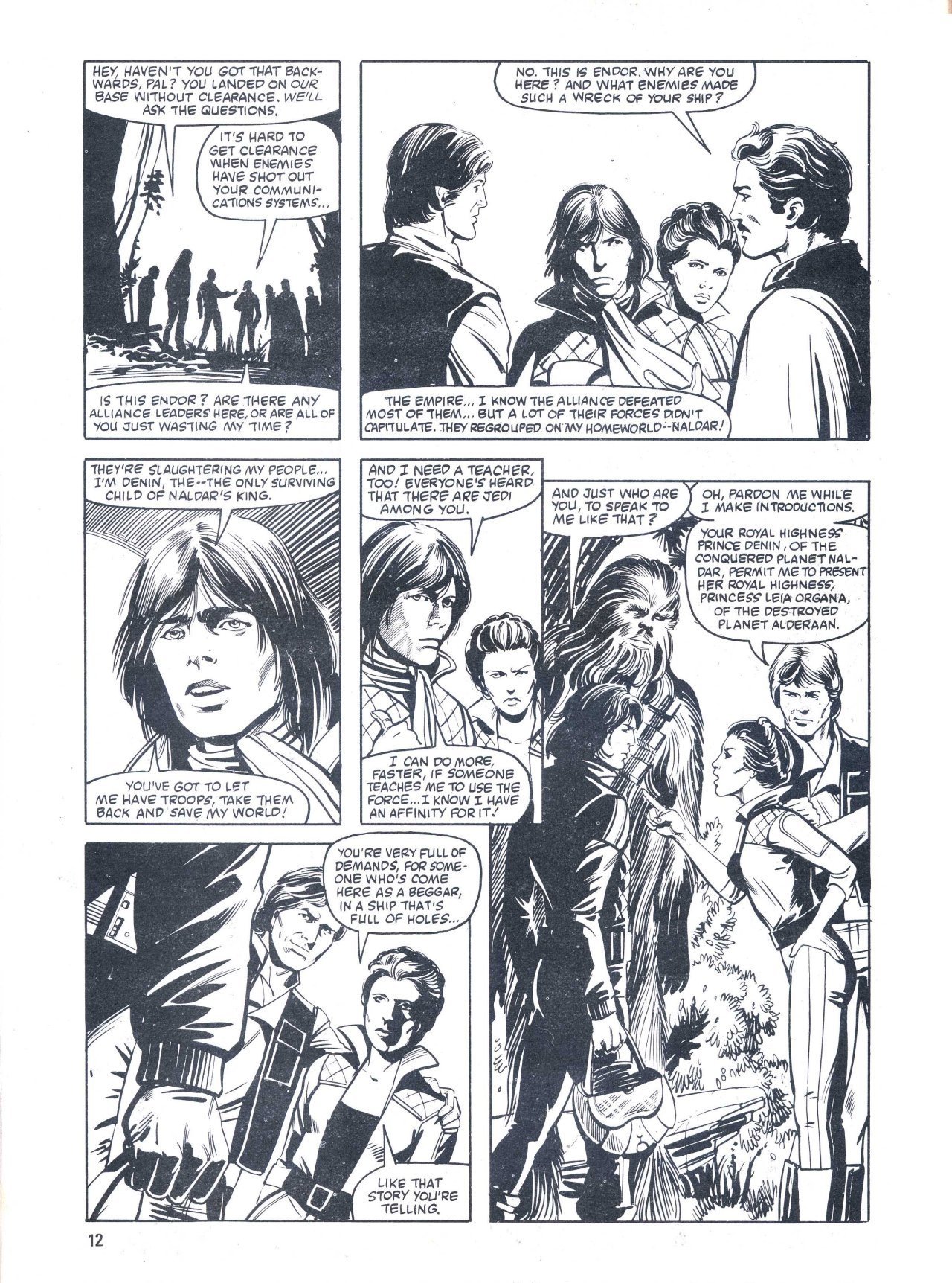 Read online Return of the Jedi comic -  Issue #85 - 12