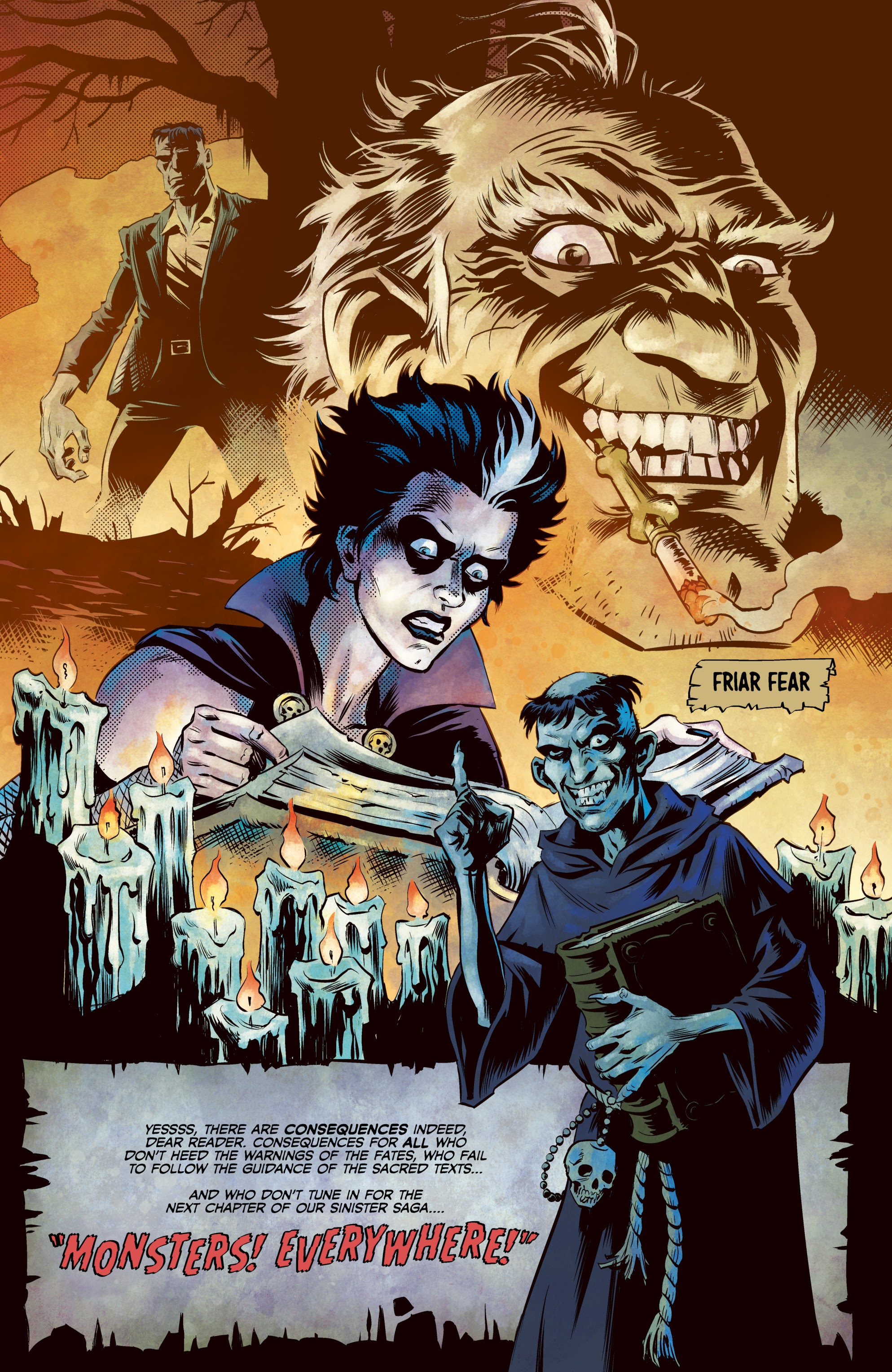 Read online Count Crowley: Reluctant Midnight Monster Hunter comic -  Issue # _TPB - 74