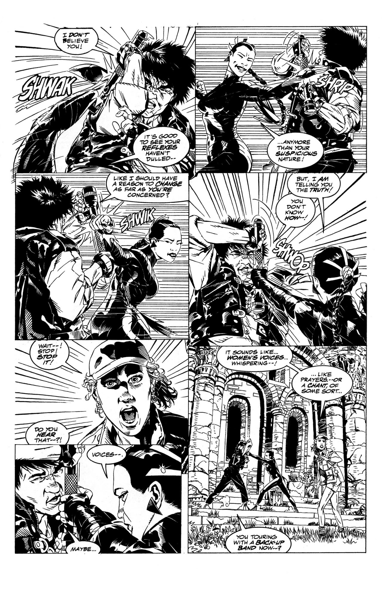 Read online Jackie Chan's Spartan X: Hell Bent Hero For Hire comic -  Issue #3 - 19