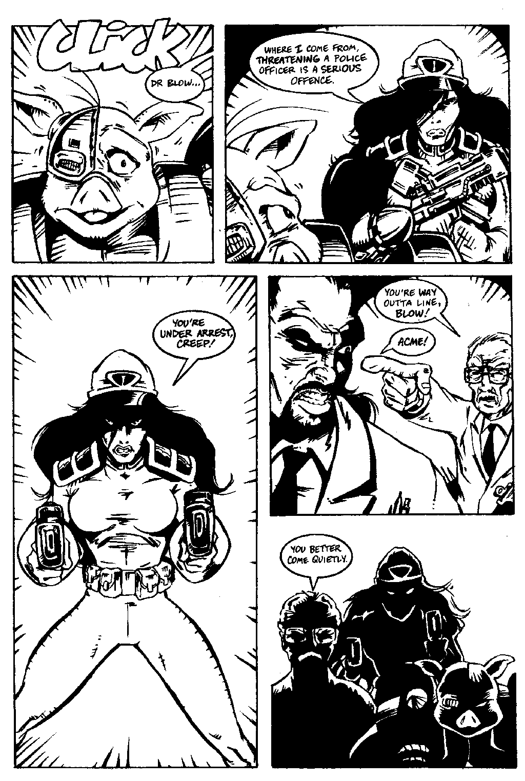 Read online Cyberswine comic -  Issue #0 - 19