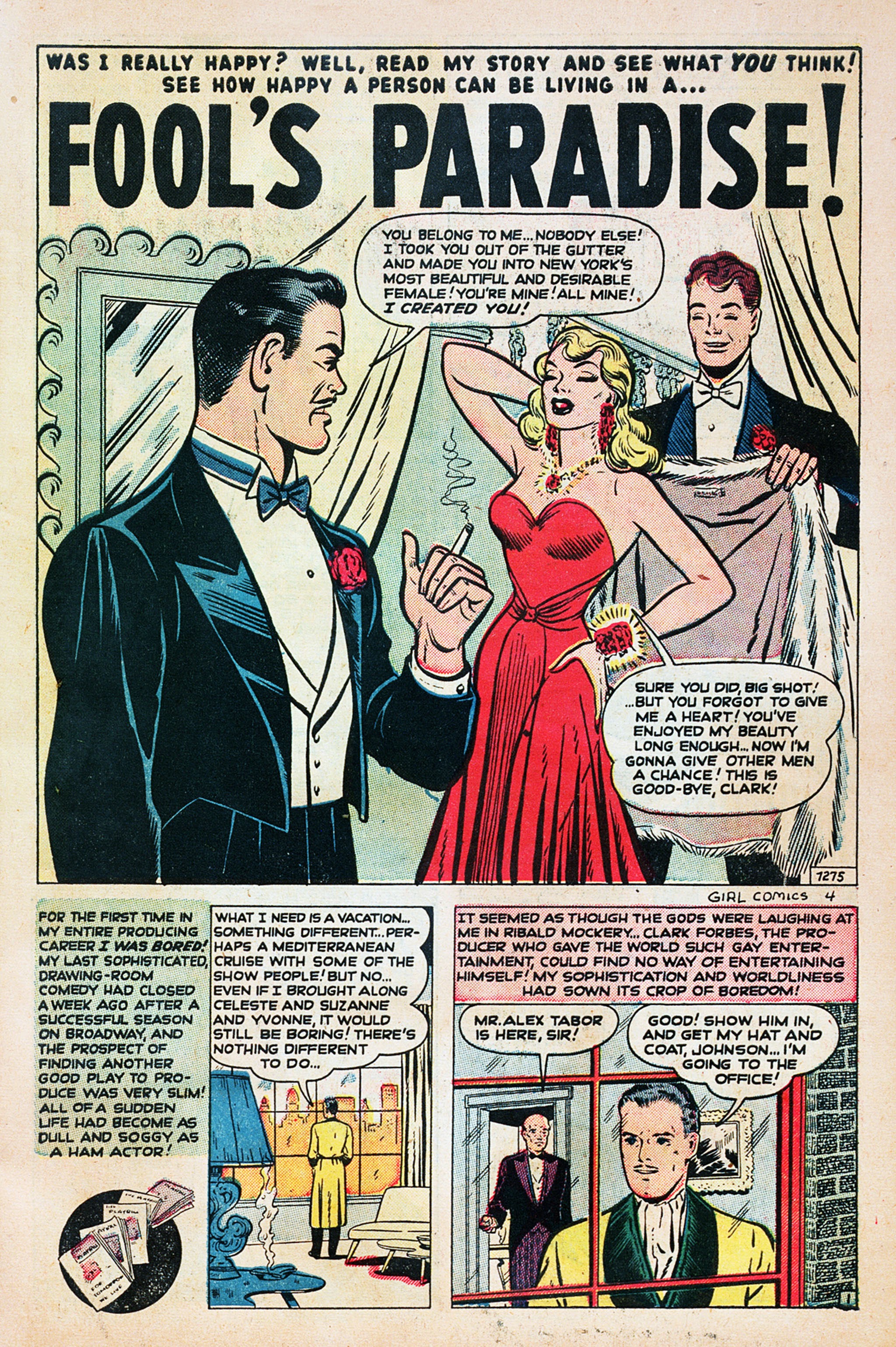 Read online Girl Comics (1949) comic -  Issue #4 - 3