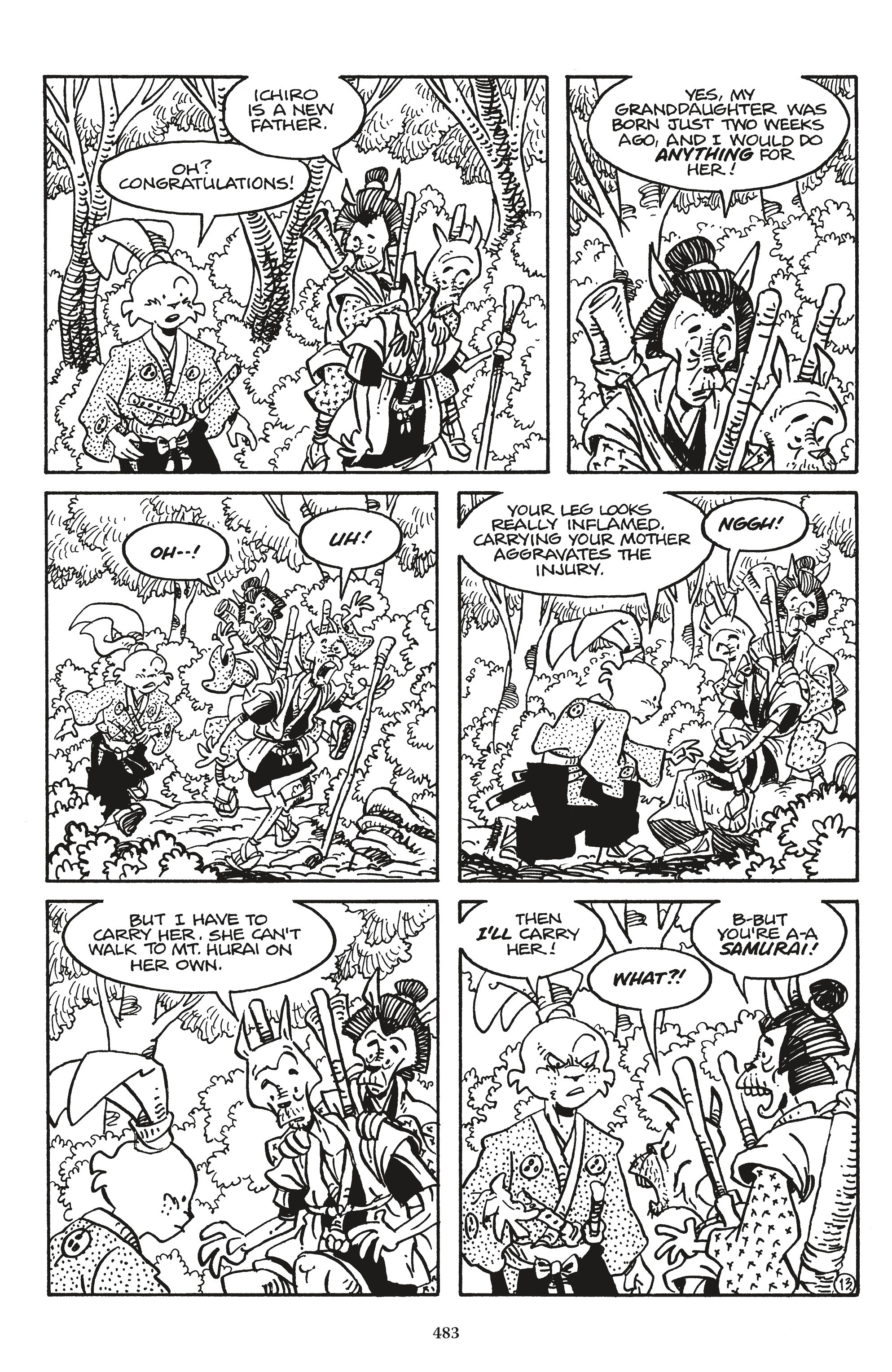 Read online The Usagi Yojimbo Saga comic -  Issue # TPB 8 (Part 5) - 81
