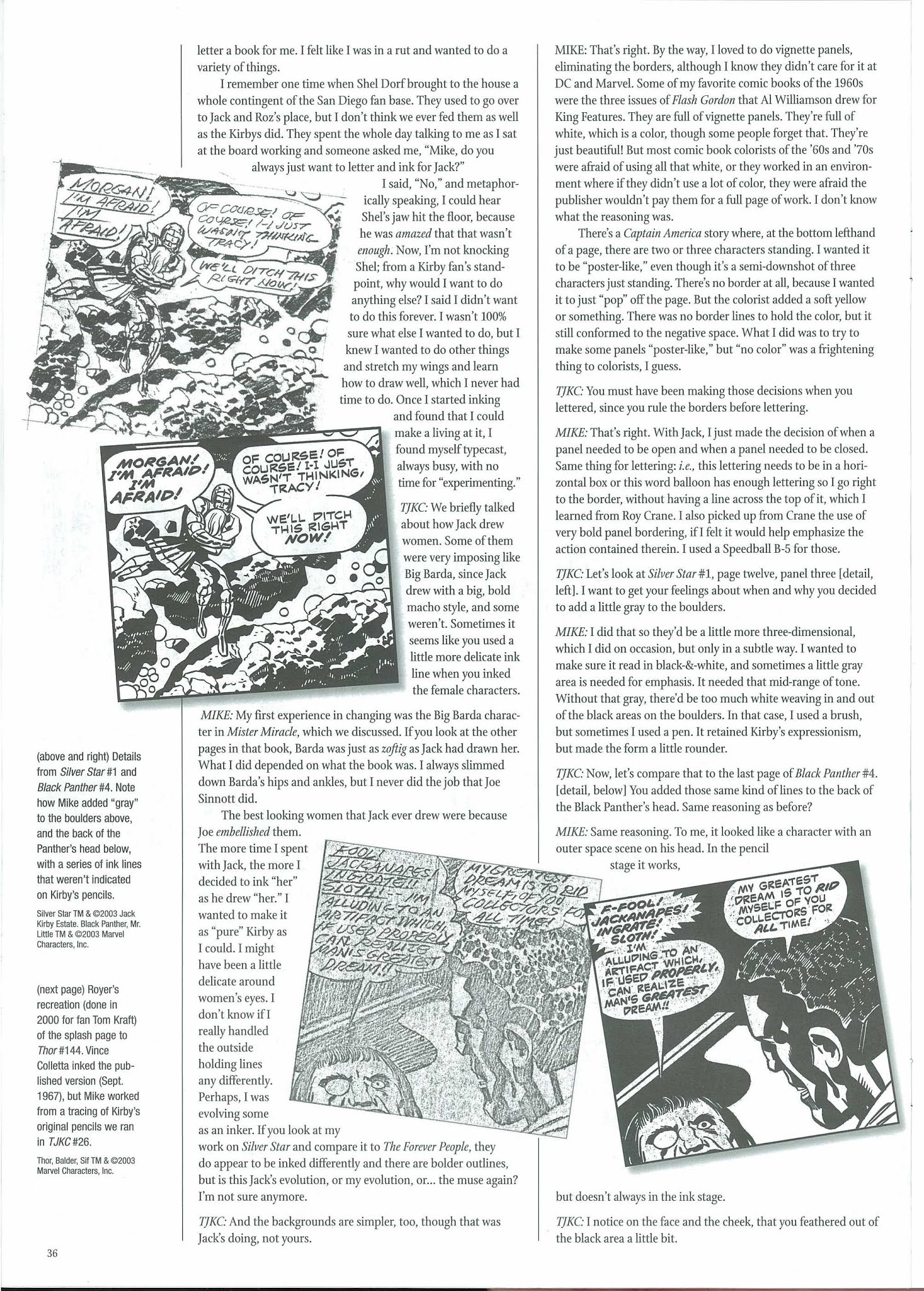 Read online The Jack Kirby Collector comic -  Issue #37 - 38