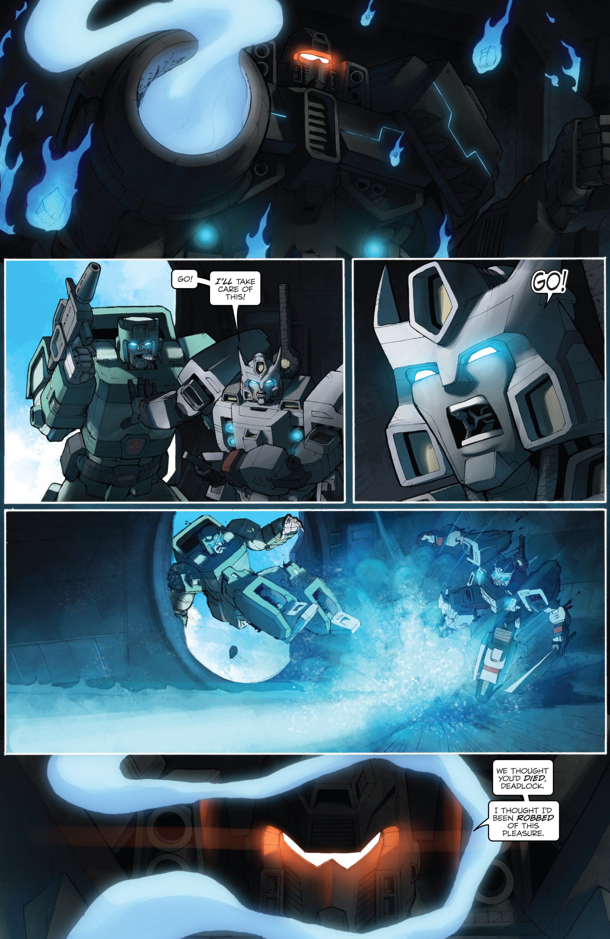 Read online The Transformers Spotlight: Drift Director's Cut comic -  Issue # Full - 19