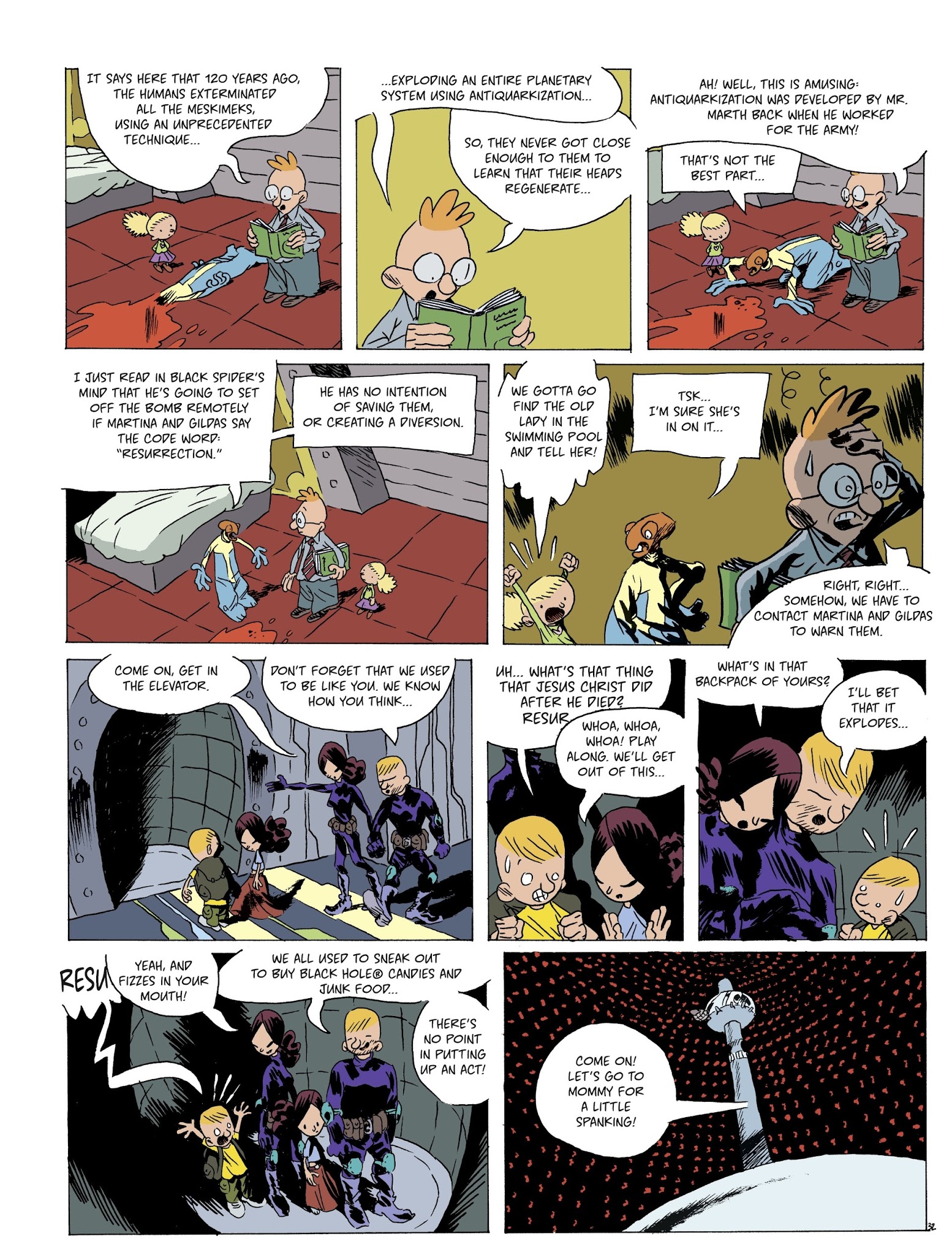 Read online Cosmonauts of the Future comic -  Issue #3 - 34