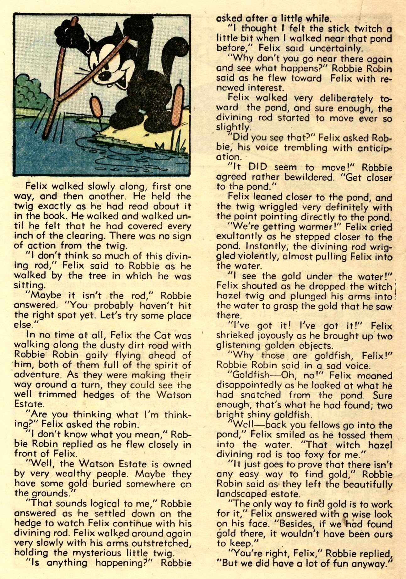 Read online Felix the Cat (1948) comic -  Issue #10 - 44