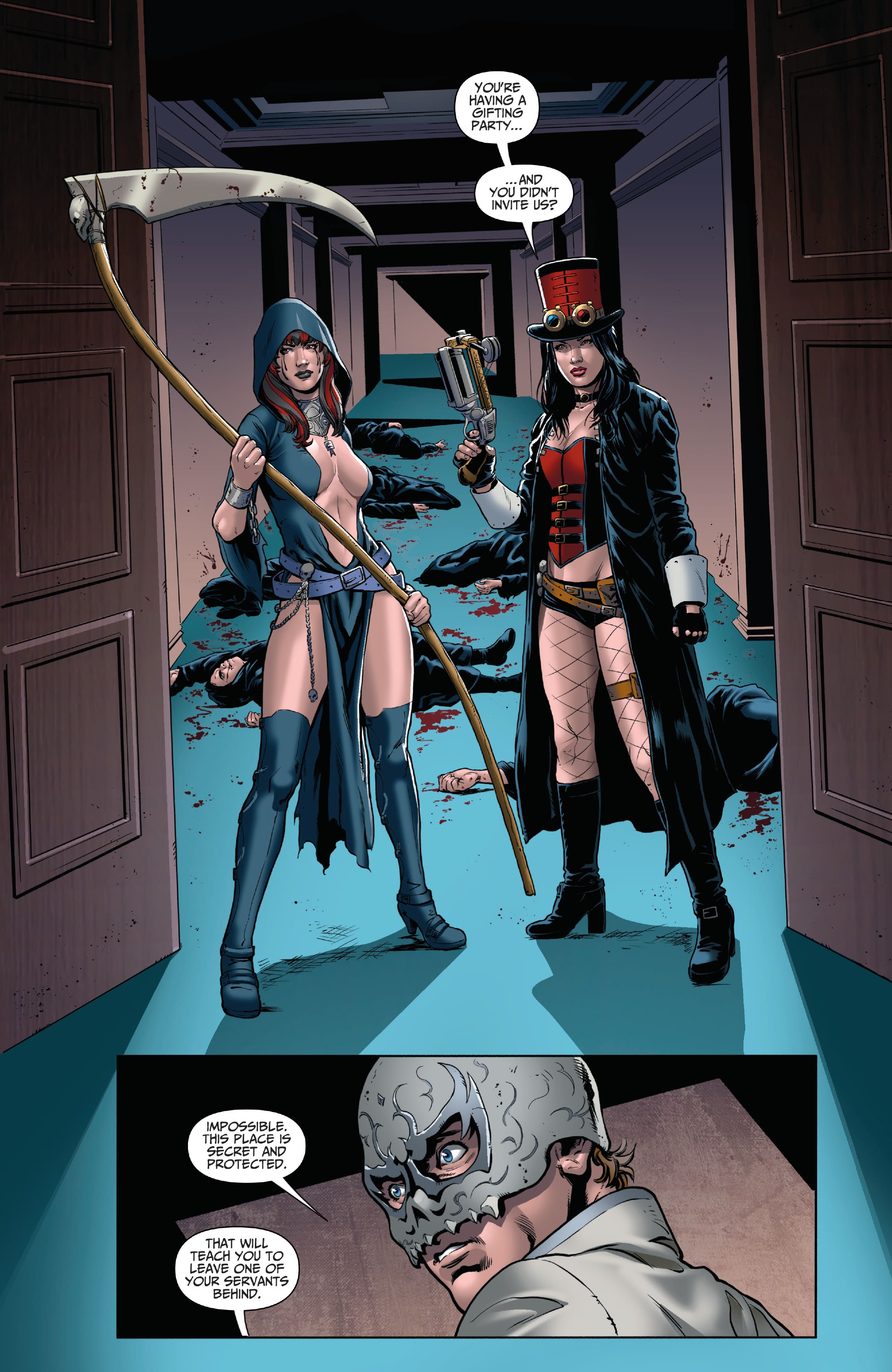Read online Van Helsing: Hellfire comic -  Issue # Full - 27