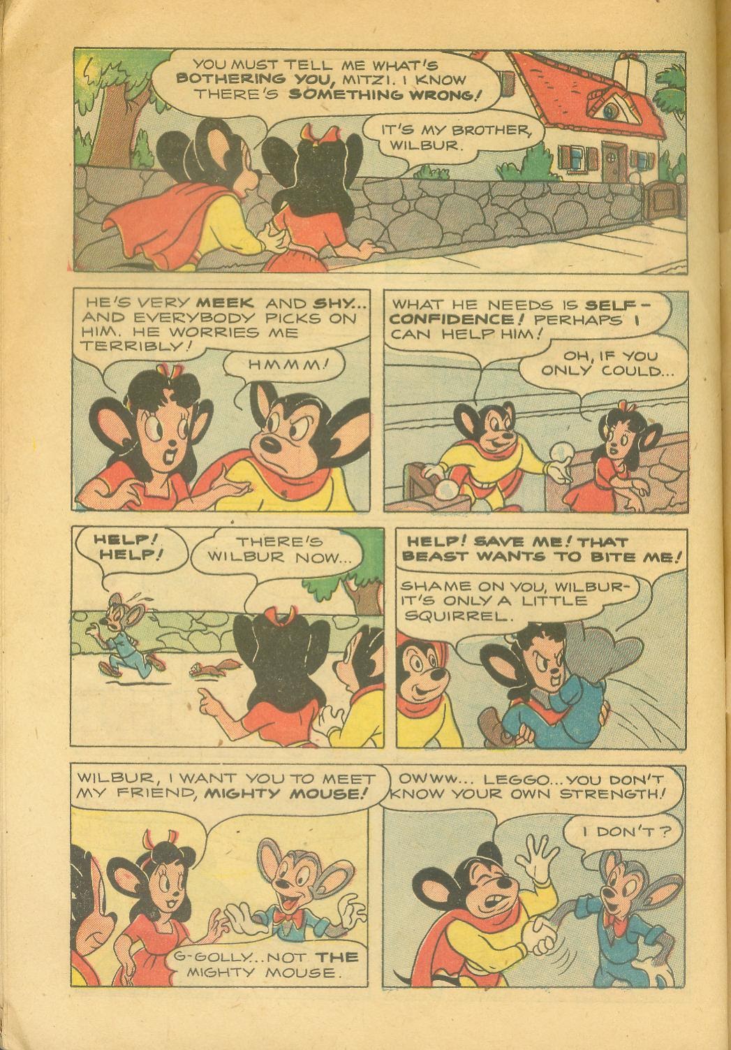 Read online Paul Terry's Mighty Mouse Comics comic -  Issue #49 - 28