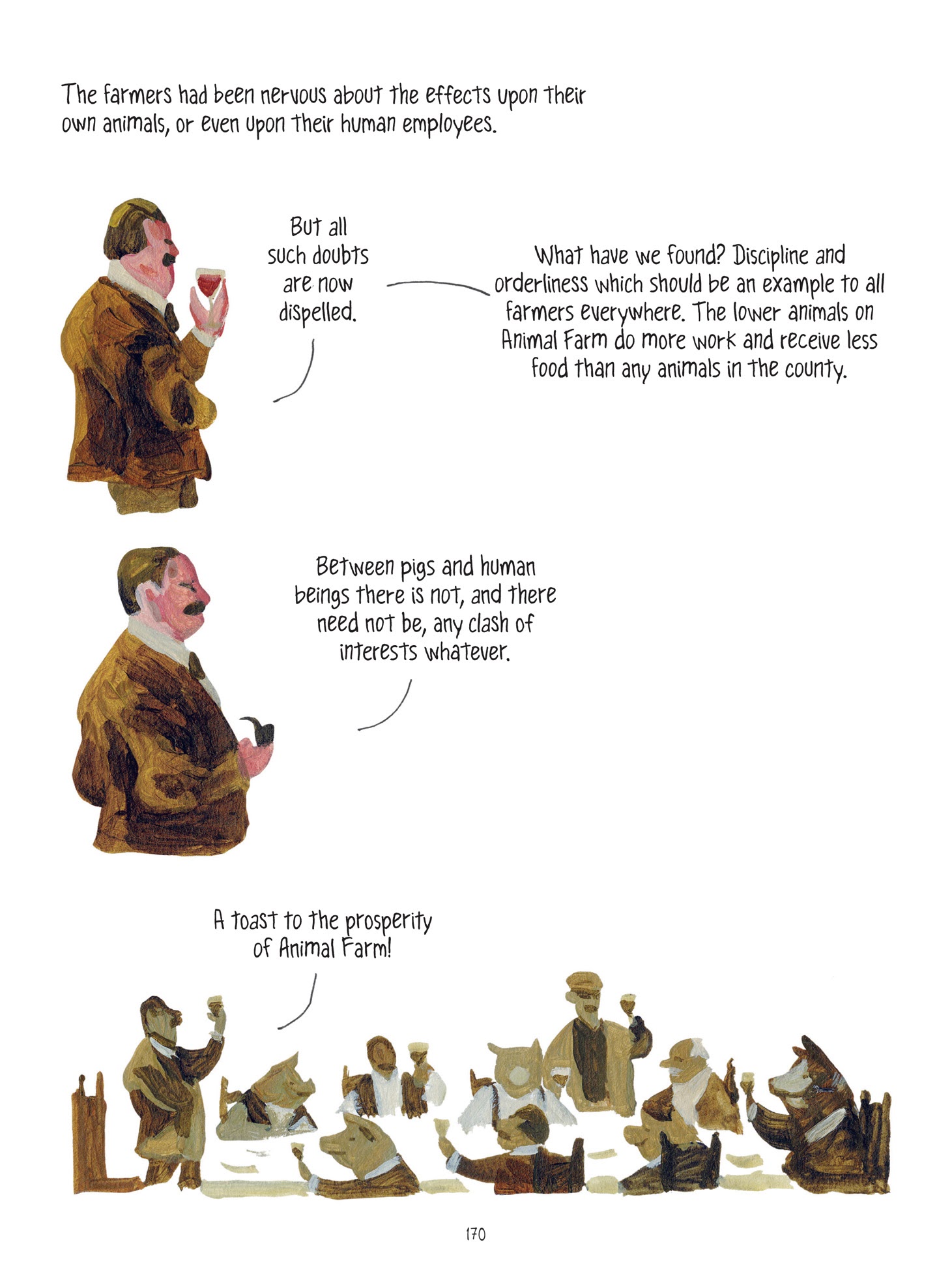 Read online Animal Farm: The Graphic Novel comic -  Issue # TPB (Part 2) - 64