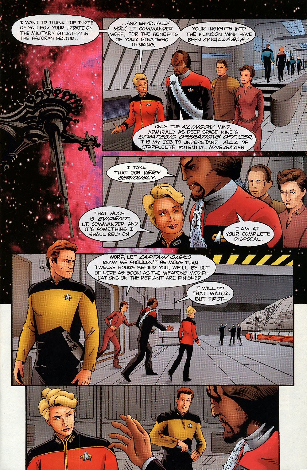 Read online Star Trek: Deep Space Nine: Worf Special comic -  Issue # Full - 3