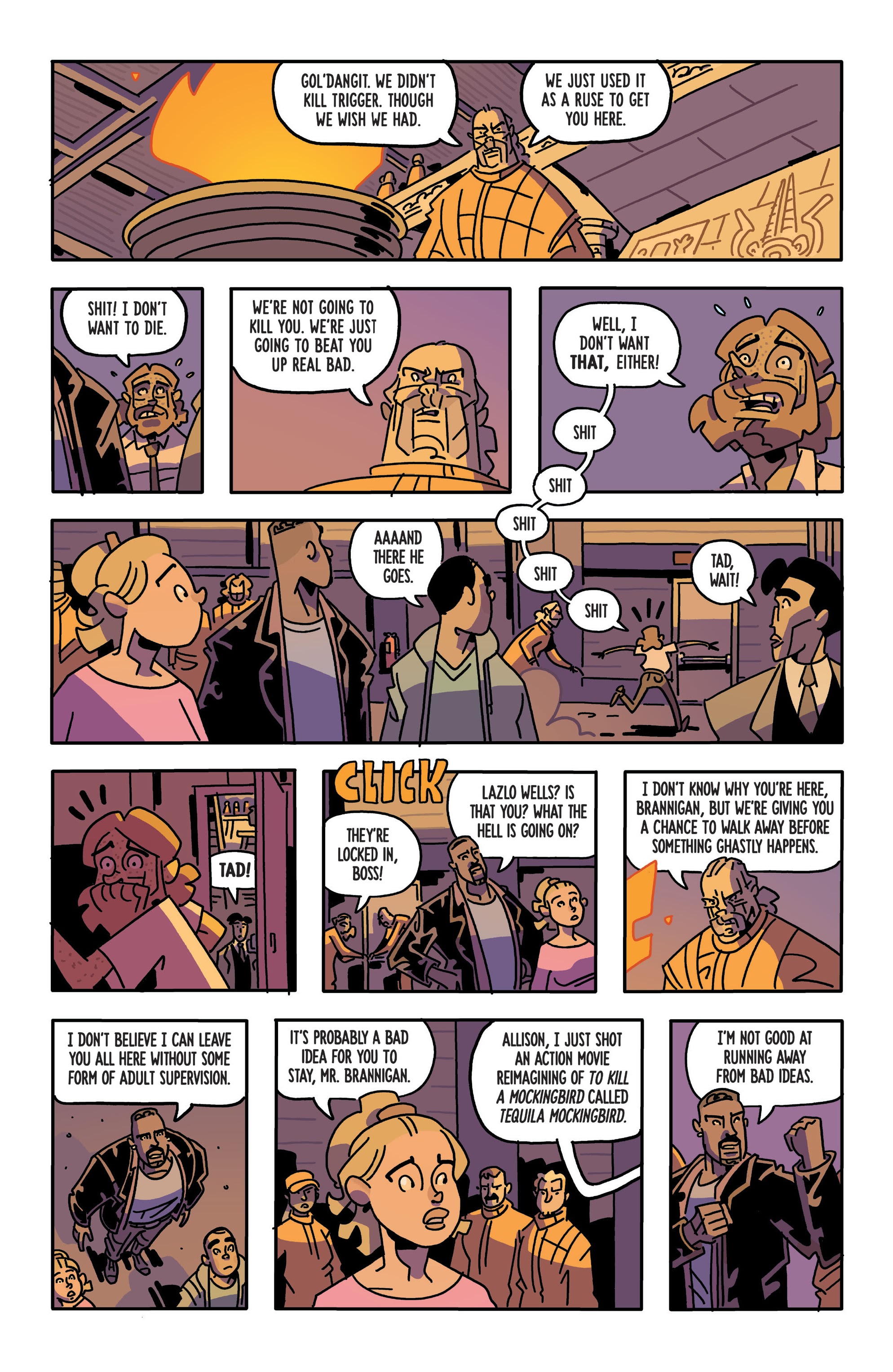 Read online The Six Sidekicks of Trigger Keaton comic -  Issue #5 - 5