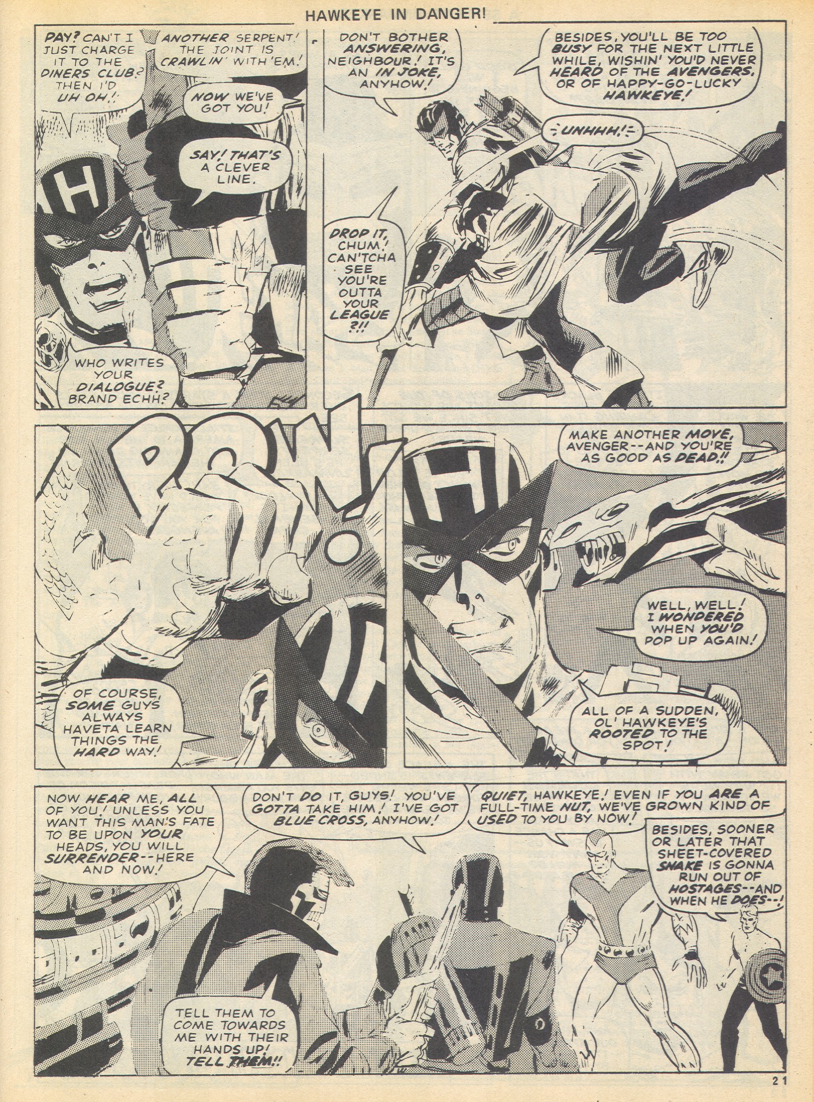 Read online The Avengers (1973) comic -  Issue #33 - 21