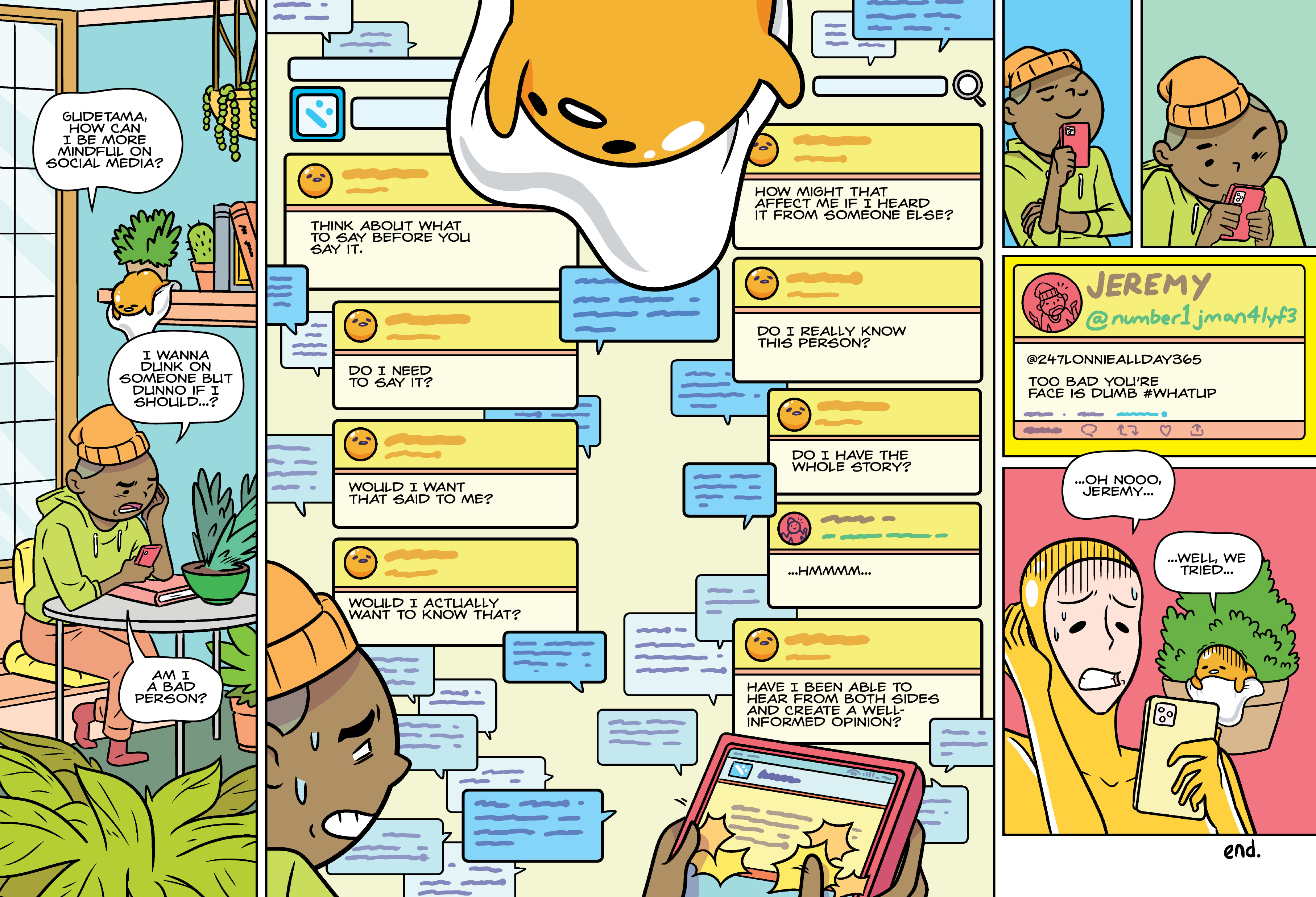 Read online Gudetama comic -  Issue # Mindfulness for the Lazy - 34