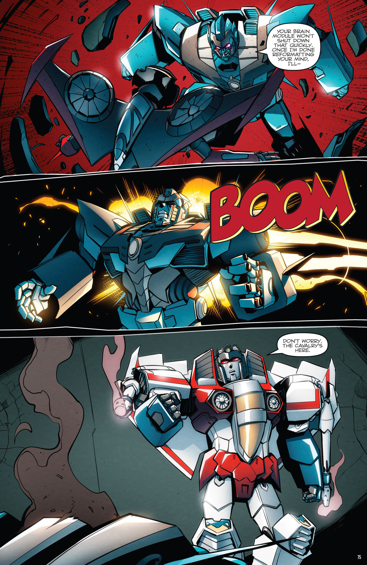 Read online Transformers: The IDW Collection Phase Three comic -  Issue # TPB 2 (Part 1) - 76
