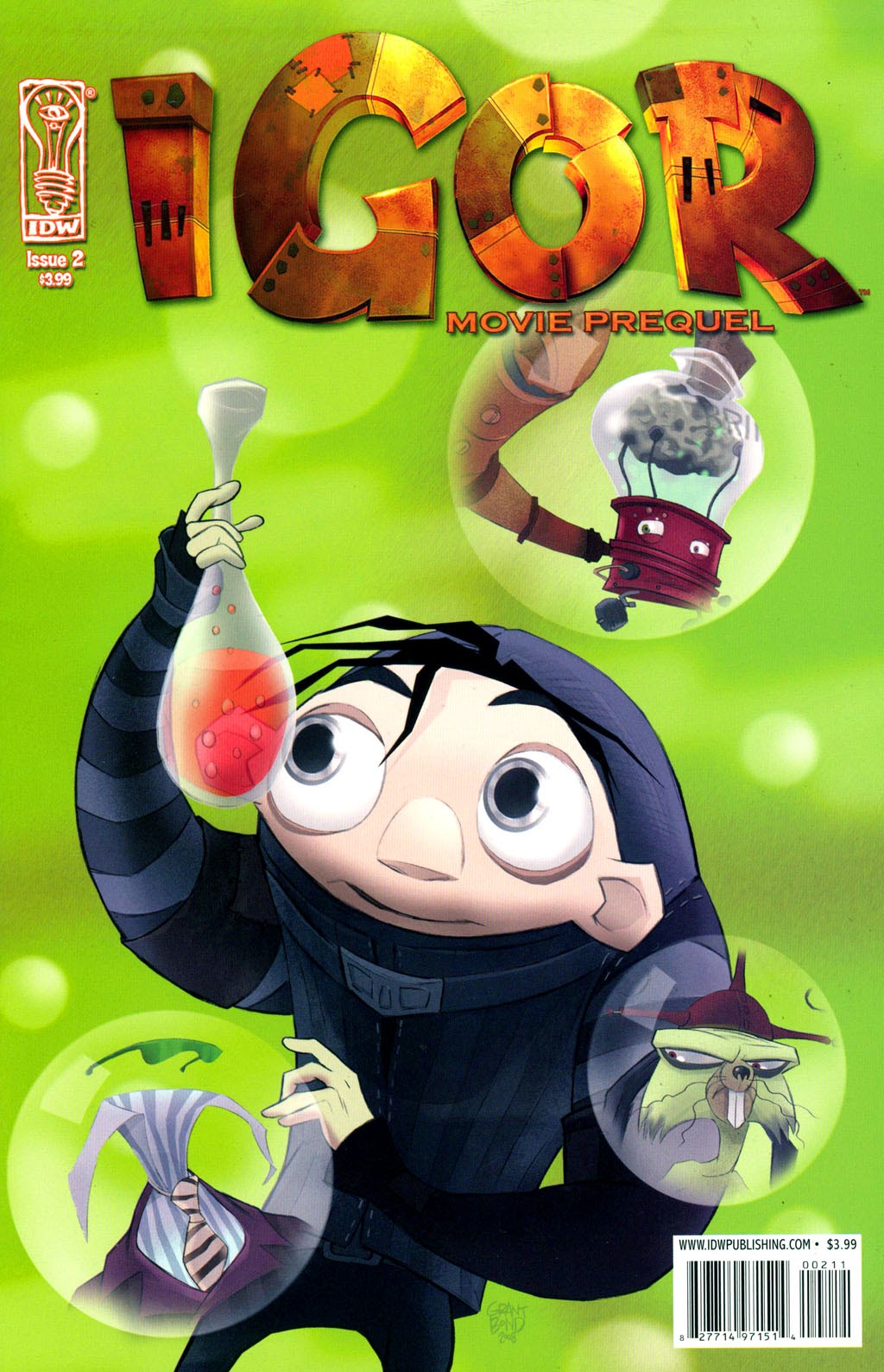 Read online Igor Movie Prequel comic -  Issue #2 - 1