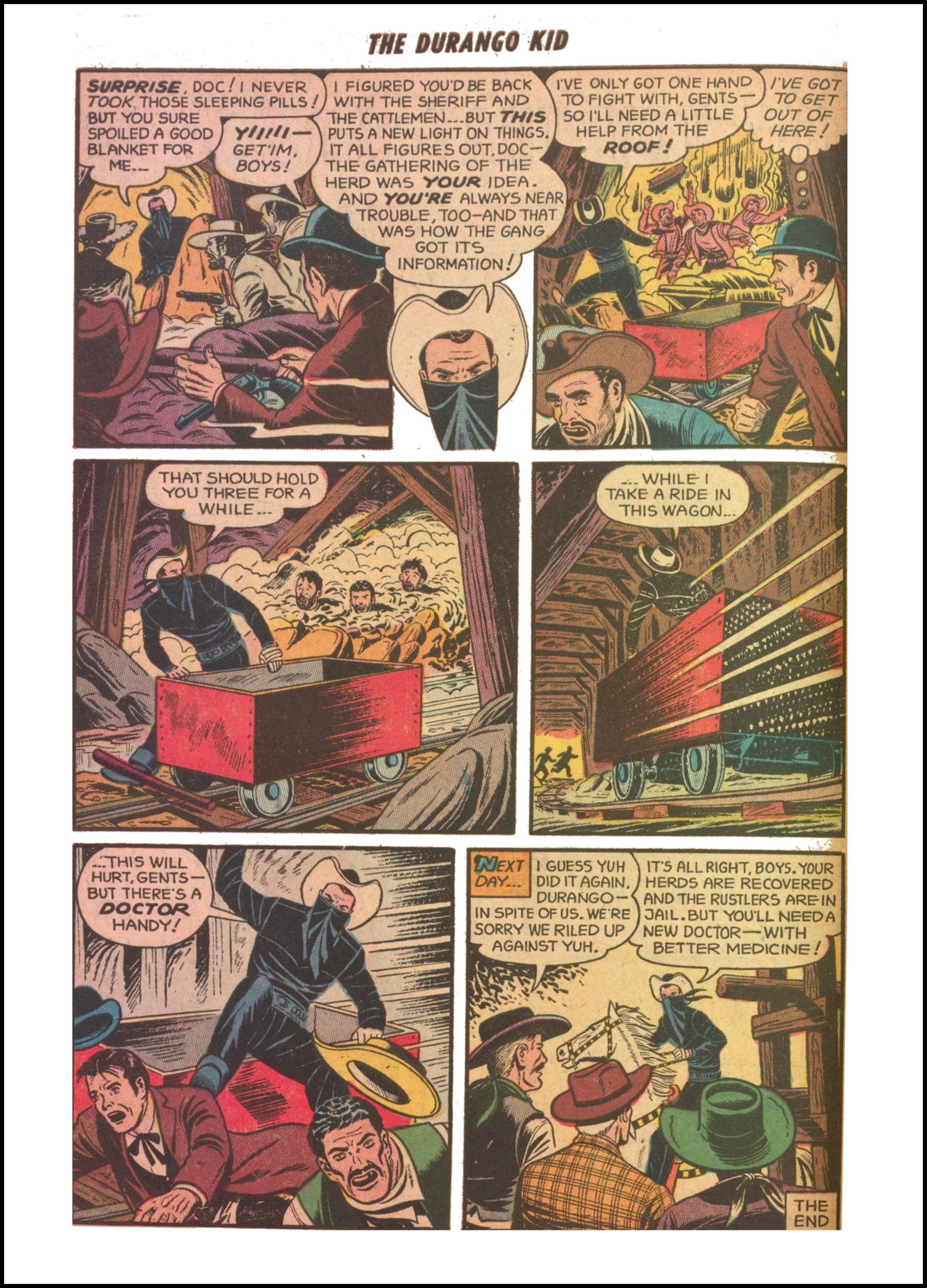 Read online Charles Starrett as The Durango Kid comic -  Issue #27 - 10