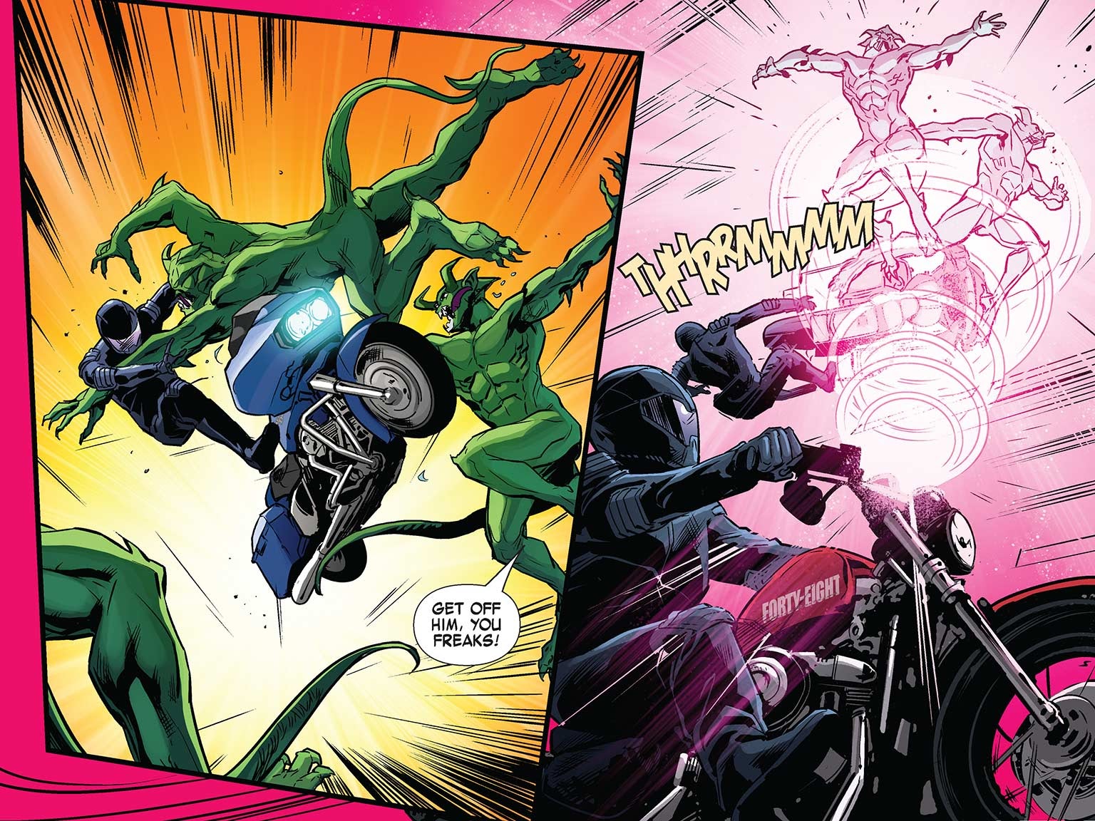 Read online Captain America Featuring Road Force comic -  Issue # Full - 36