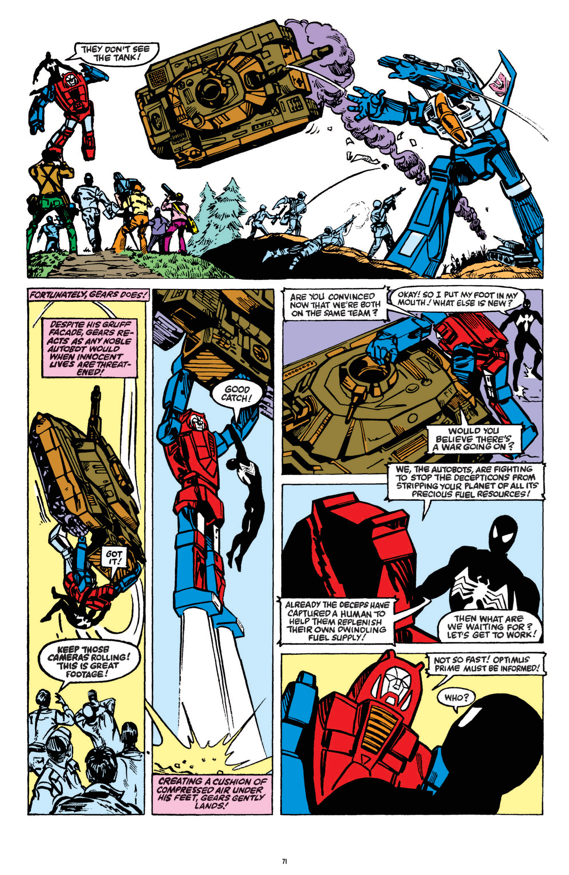 Read online The Transformers Classics comic -  Issue # TPB 1 - 72