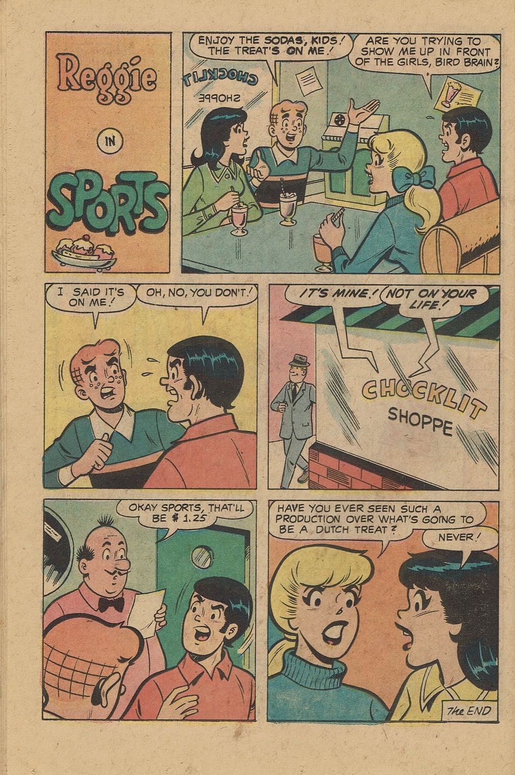 Read online Reggie's Wise Guy Jokes comic -  Issue #19 - 24