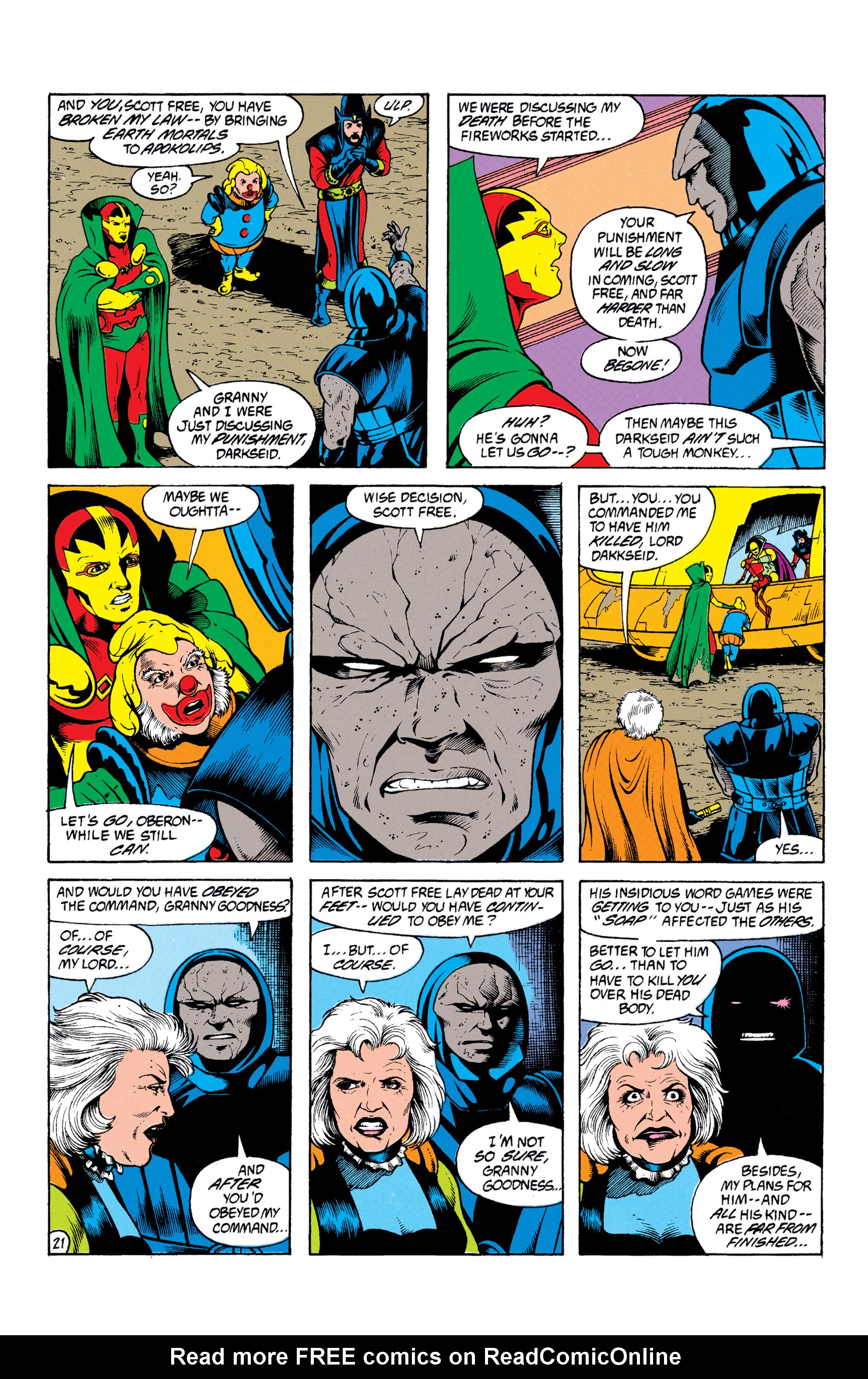 Read online Mister Miracle (1989) comic -  Issue #18 - 22