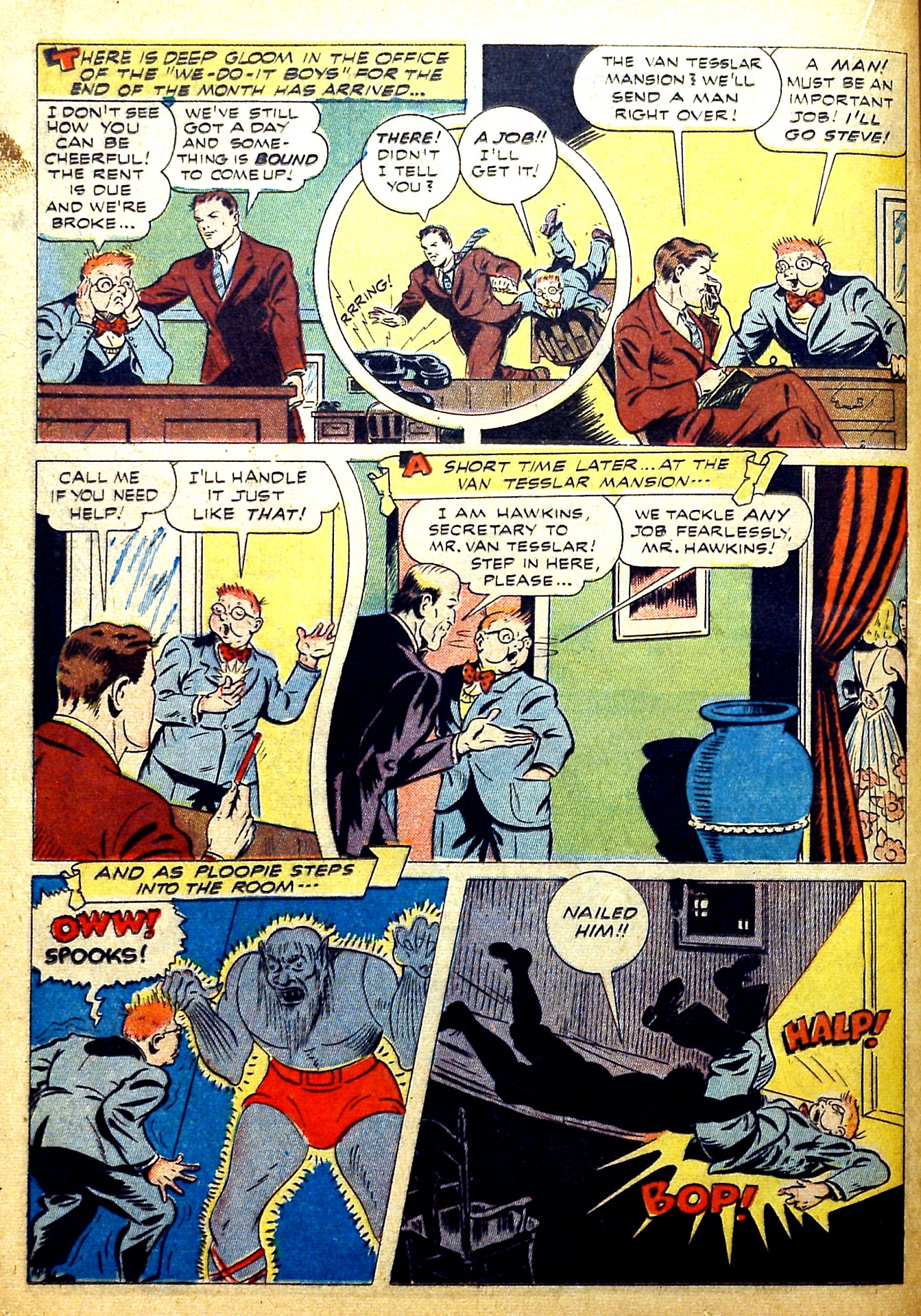 Read online Exciting Comics comic -  Issue #29 - 28