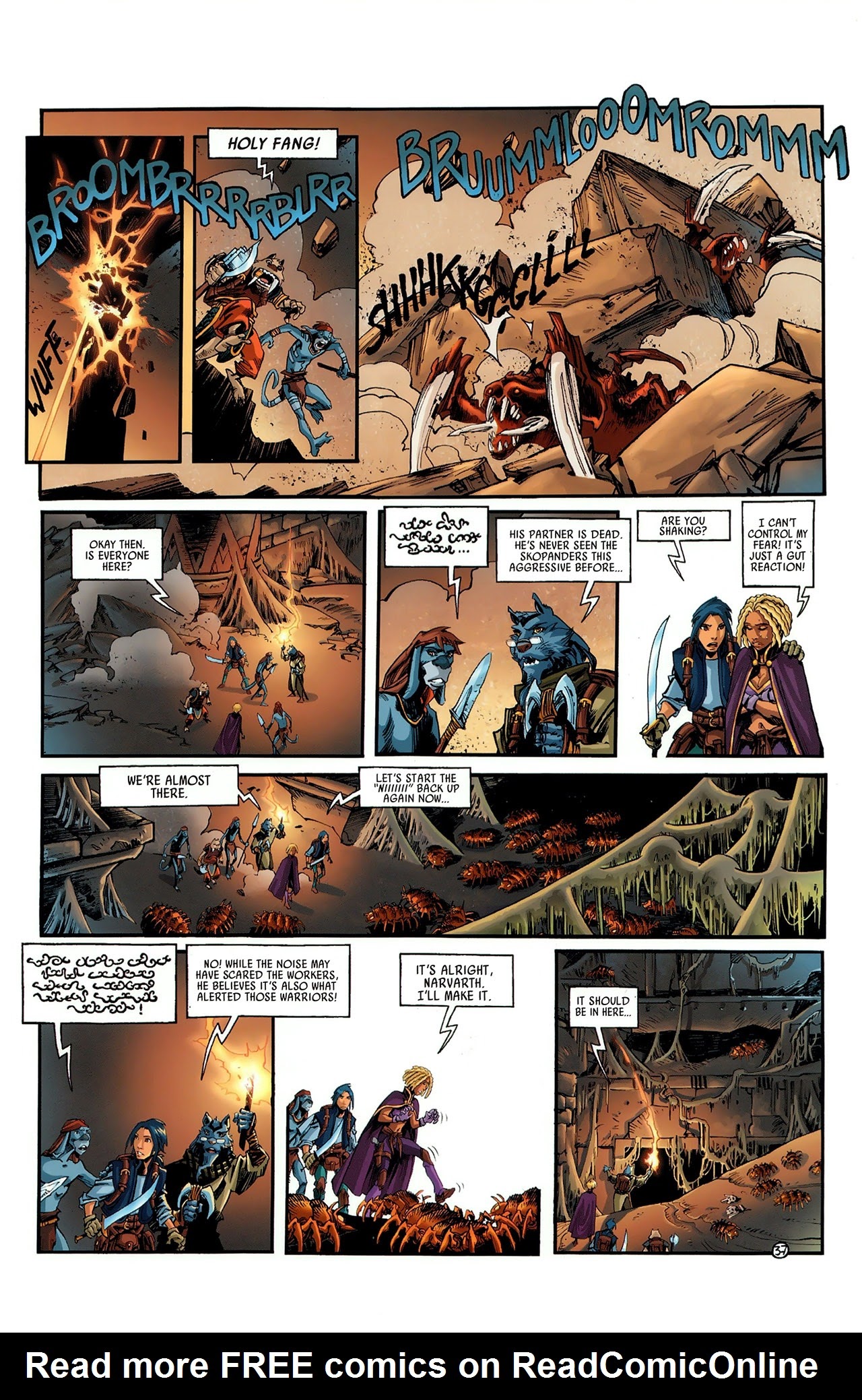 Read online Ythaq: The Forsaken World comic -  Issue #3 - 41