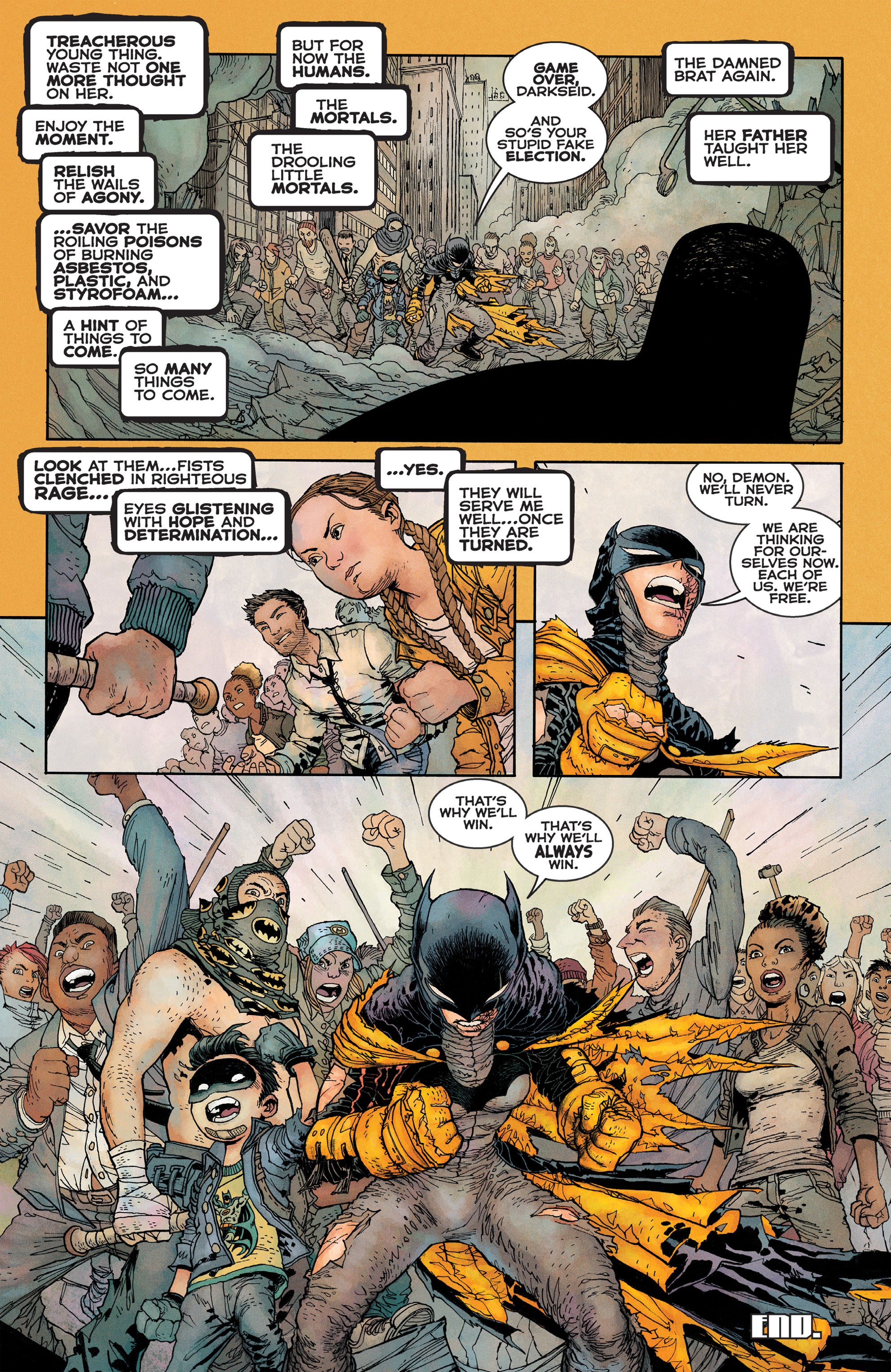 Read online Dark Knight Returns: The Golden Child comic -  Issue # _The Deluxe Edition - 54