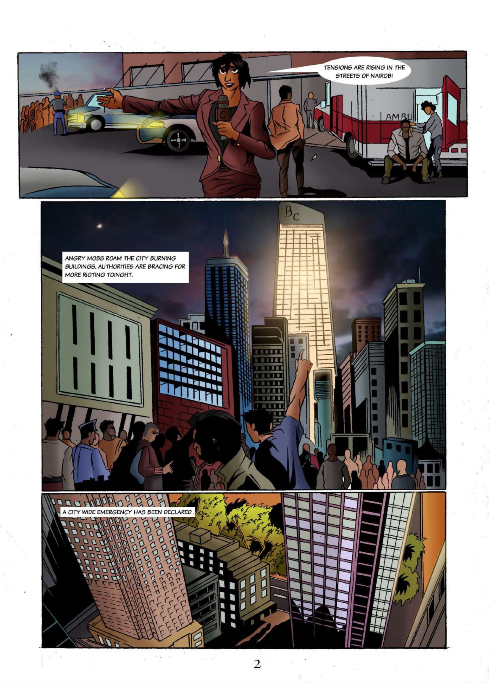 Read online Nairobi X comic -  Issue #1 - 4