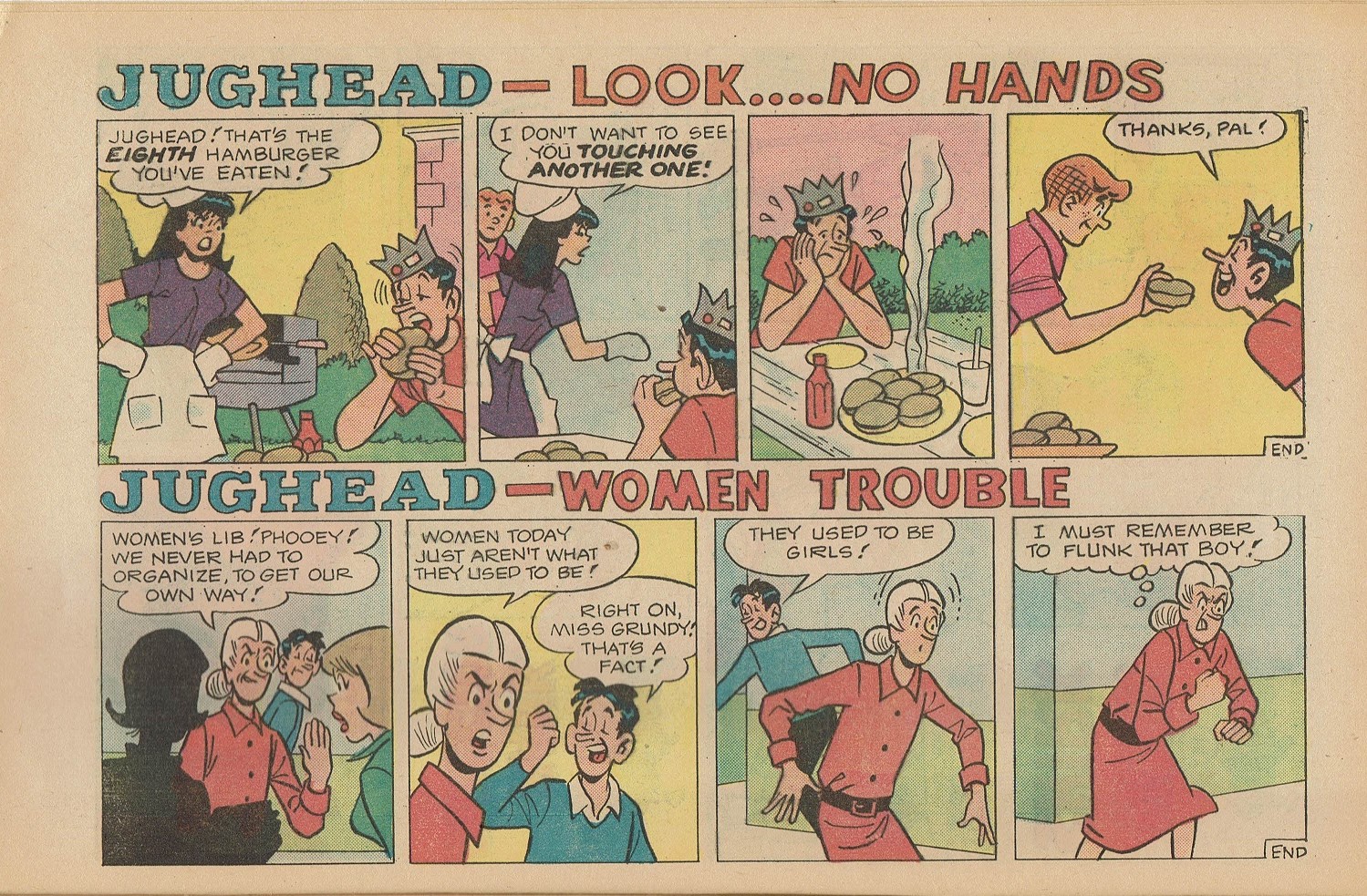 Read online Jughead's Jokes comic -  Issue #47 - 8