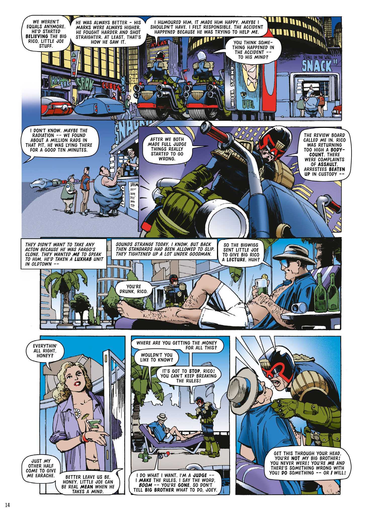 Read online Judge Dredd: The Complete Case Files comic -  Issue # TPB 32 (Part 1) - 16