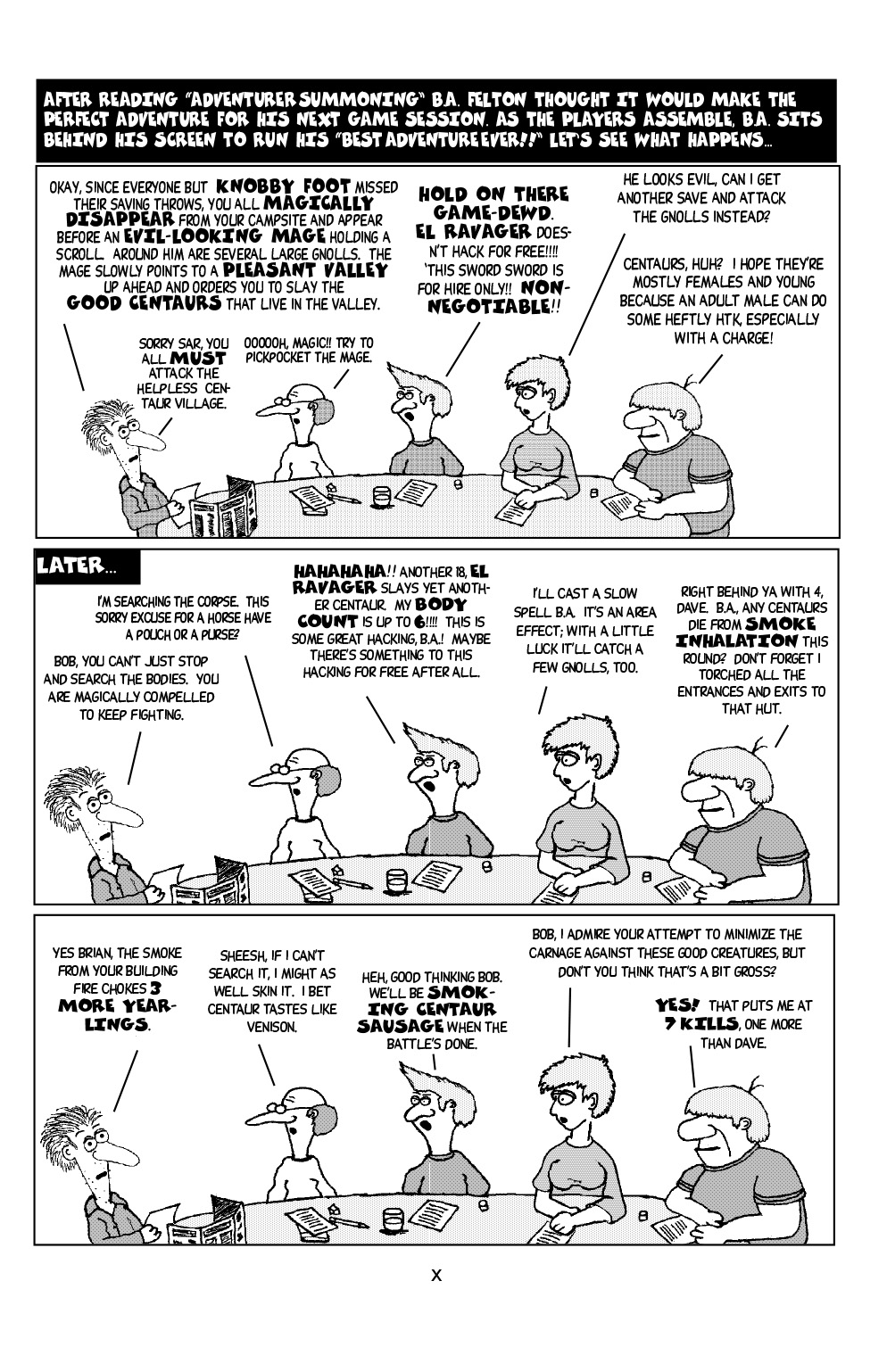 Read online Knights of the Dinner Table comic -  Issue #14 - 27