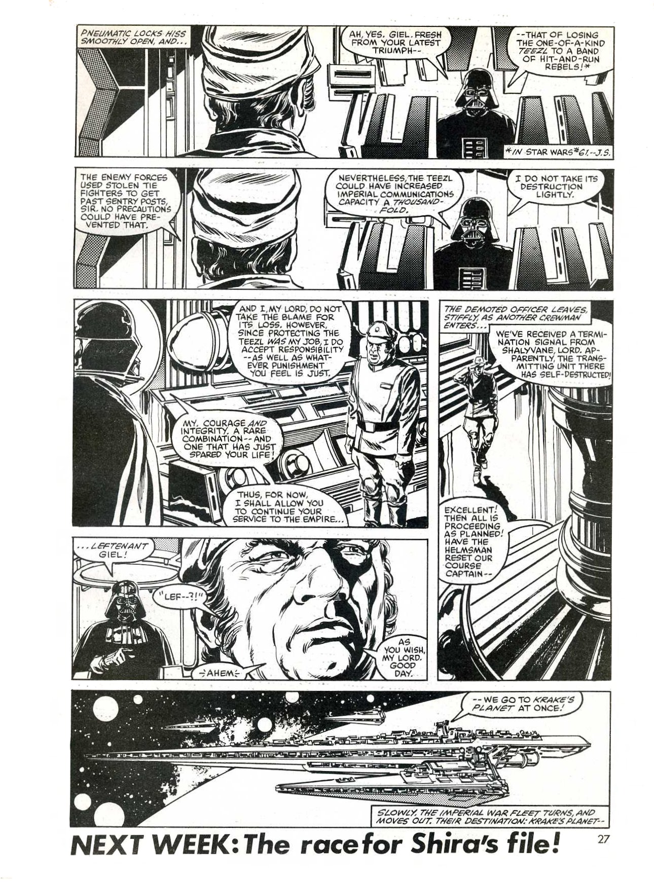 Read online Return of the Jedi comic -  Issue #120 - 27