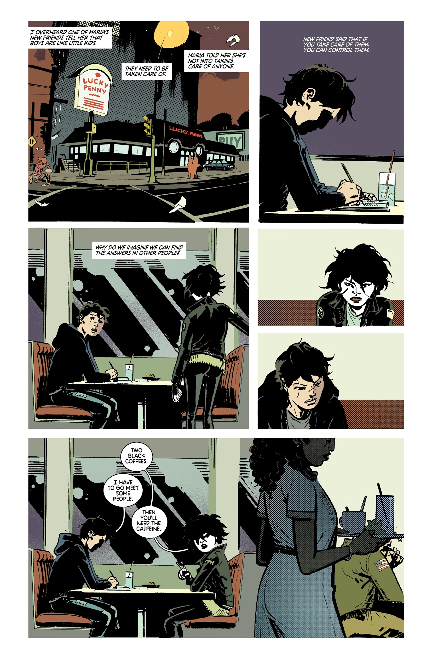 Read online Deadly Class comic -  Issue # _Deluxe Edition Teen Age Riot (Part 3) - 55