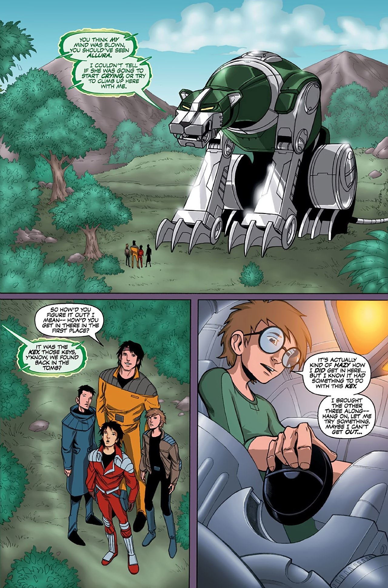 Read online Voltron: Defender of the Universe (Existed) comic -  Issue #2 - 21