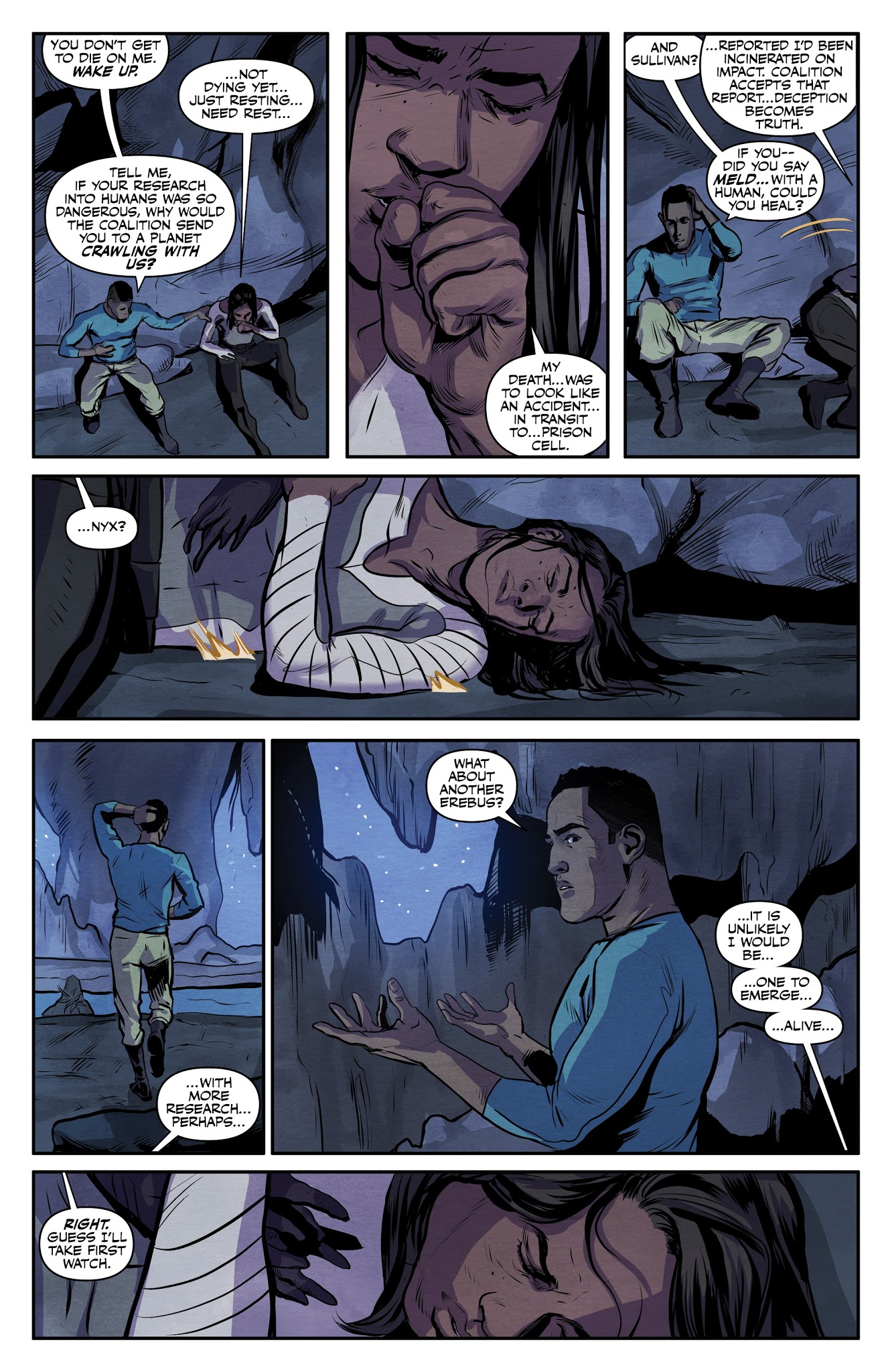 Read online Alien Bounty Hunter comic -  Issue #4 - 17