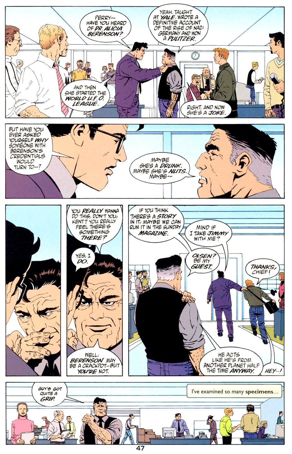 Read online Superman: The Kansas Sighting comic -  Issue #1 - 49