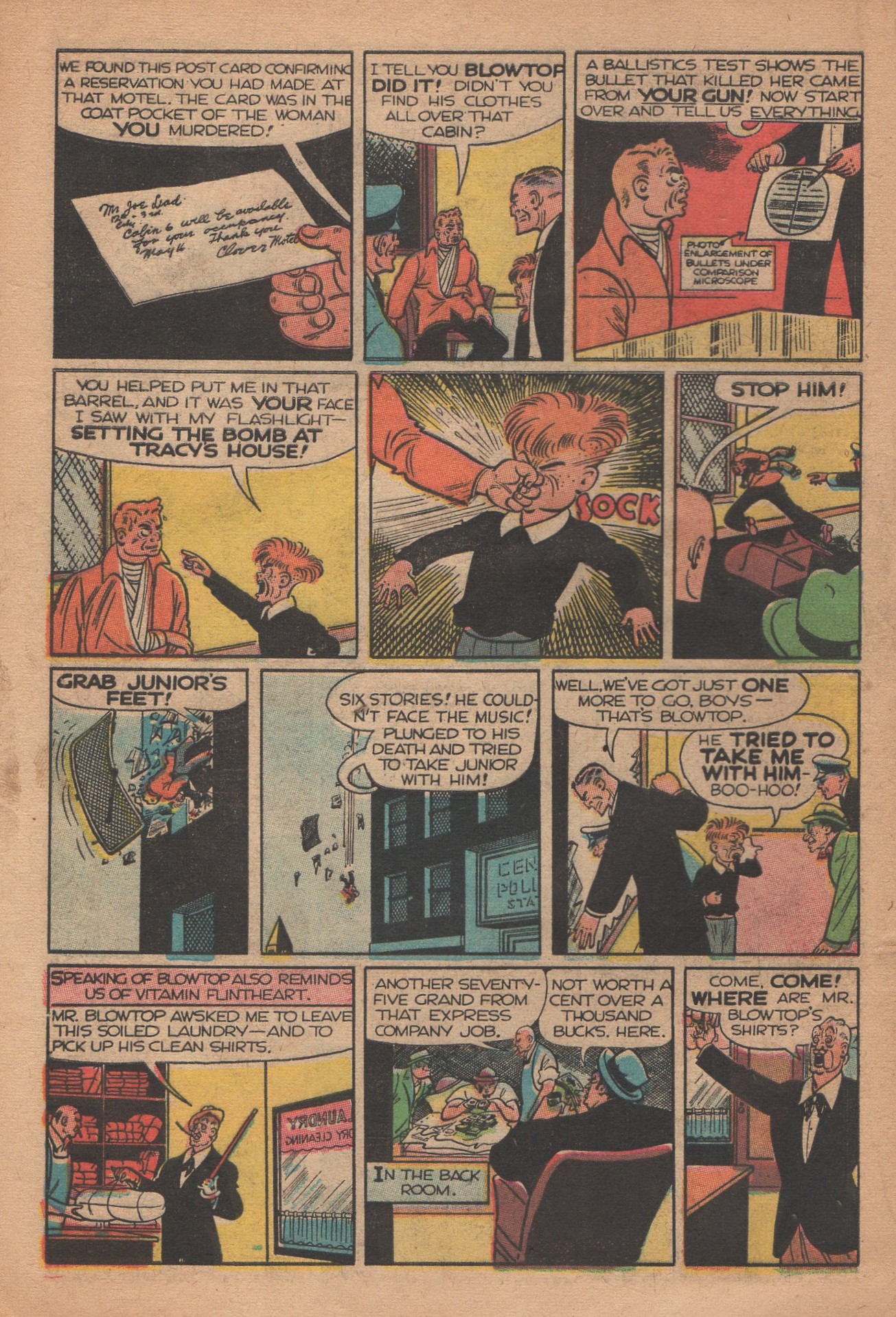 Read online Dick Tracy comic -  Issue #142 - 42