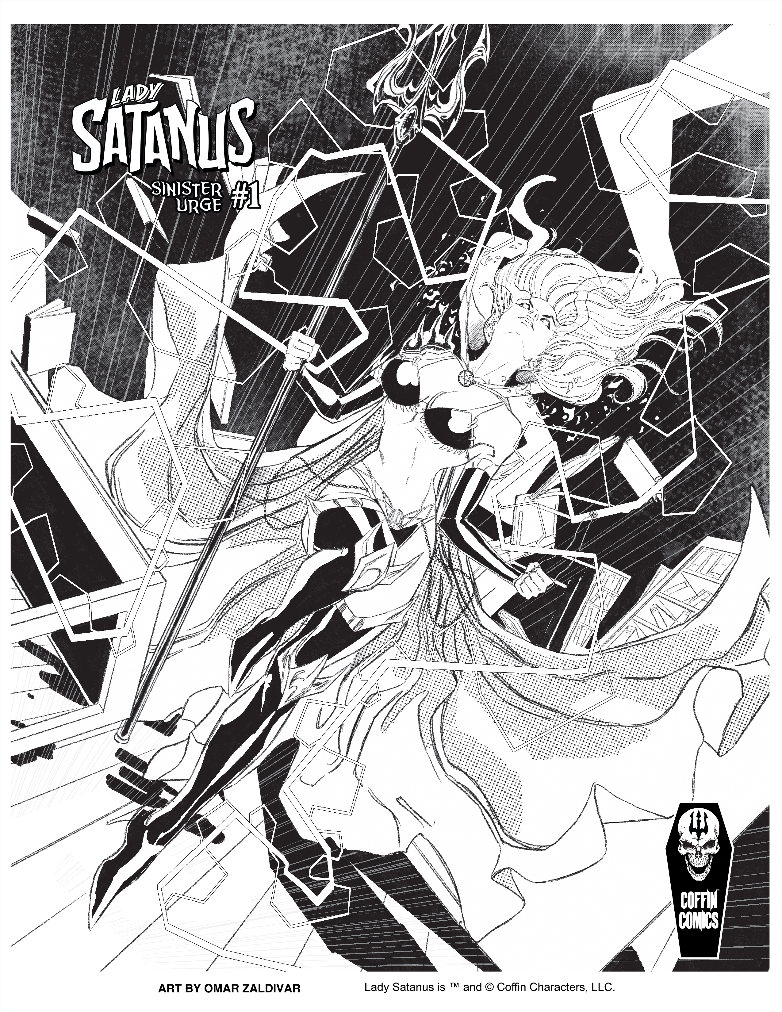 Read online Lady Satanus: Sinister Urge comic -  Issue # TPB - 51