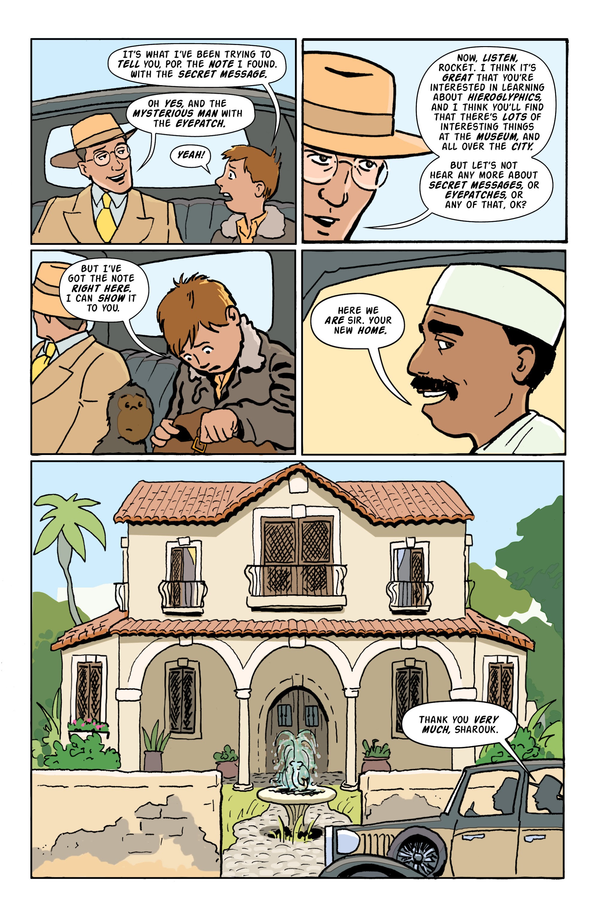 Read online Rocket Robinson and the Pharaoh's Fortune comic -  Issue # TPB (Part 1) - 21