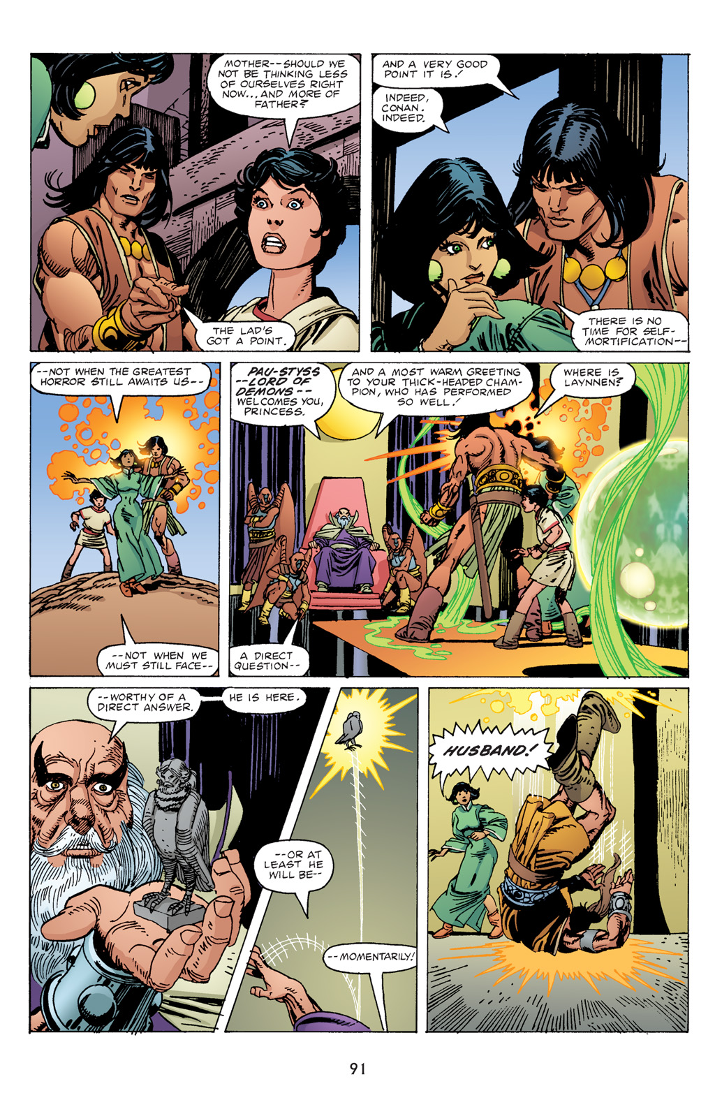 Read online The Chronicles of Conan comic -  Issue # TPB 17 (Part 1) - 91