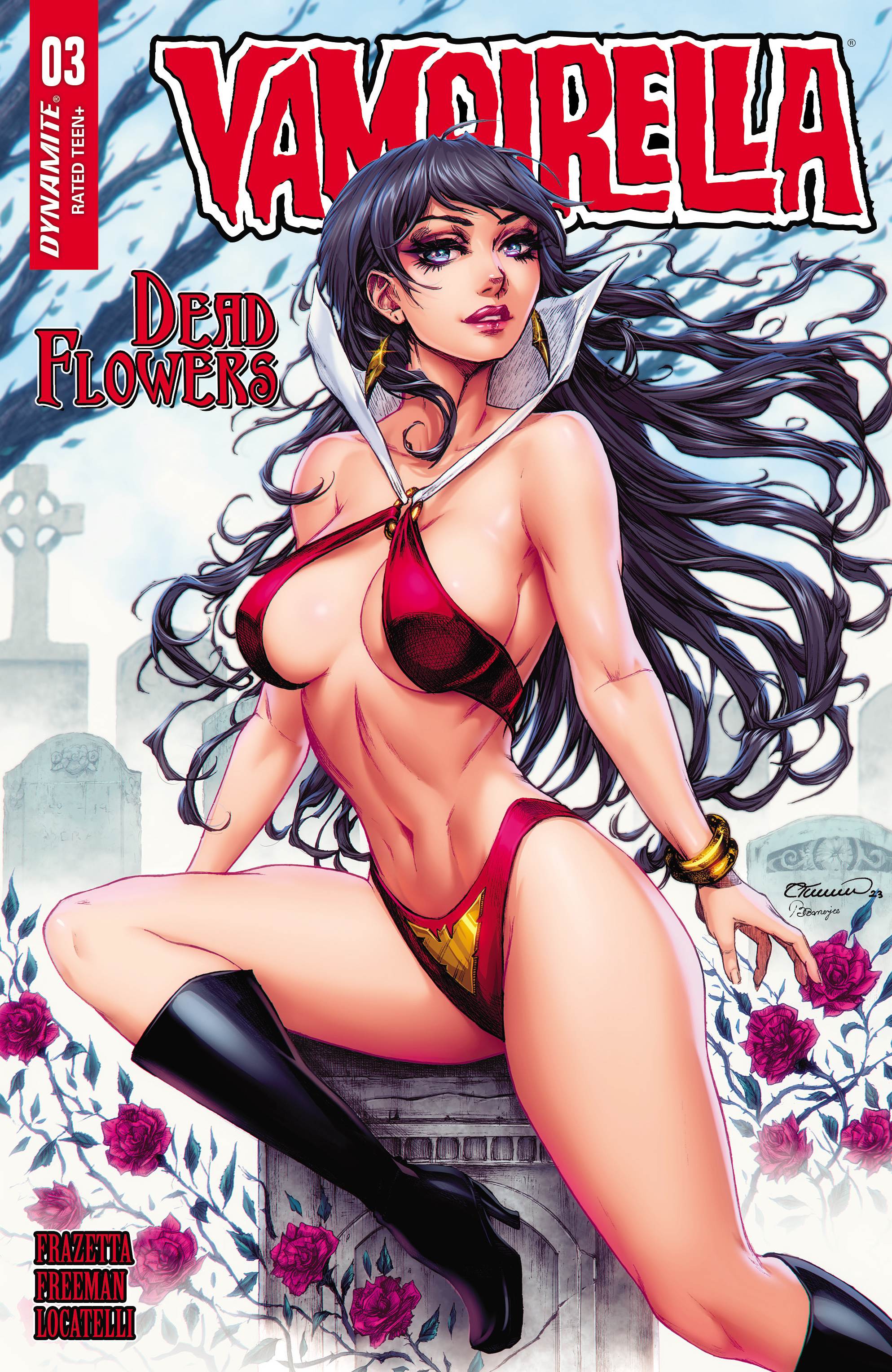 Read online Vampirella: Dead Flowers comic -  Issue #3 - 2