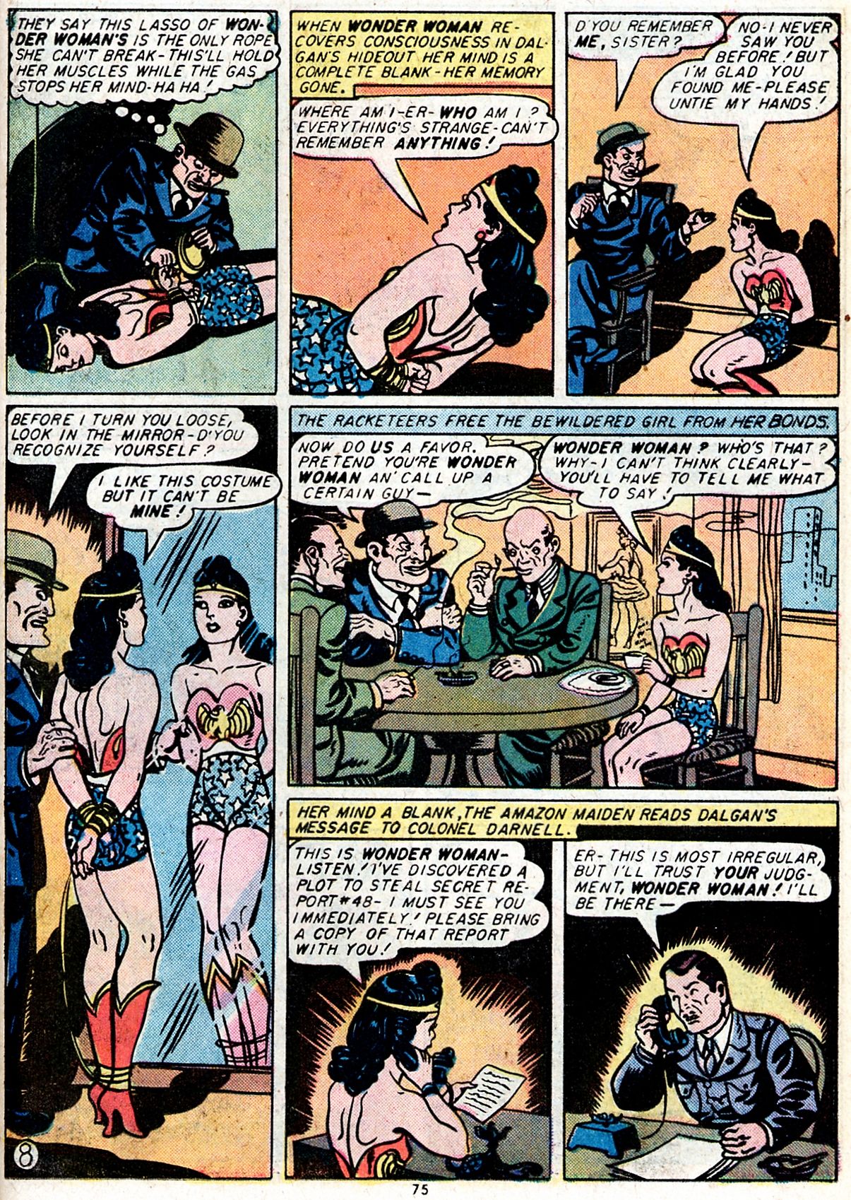 Read online Wonder Woman (1942) comic -  Issue #214 - 63